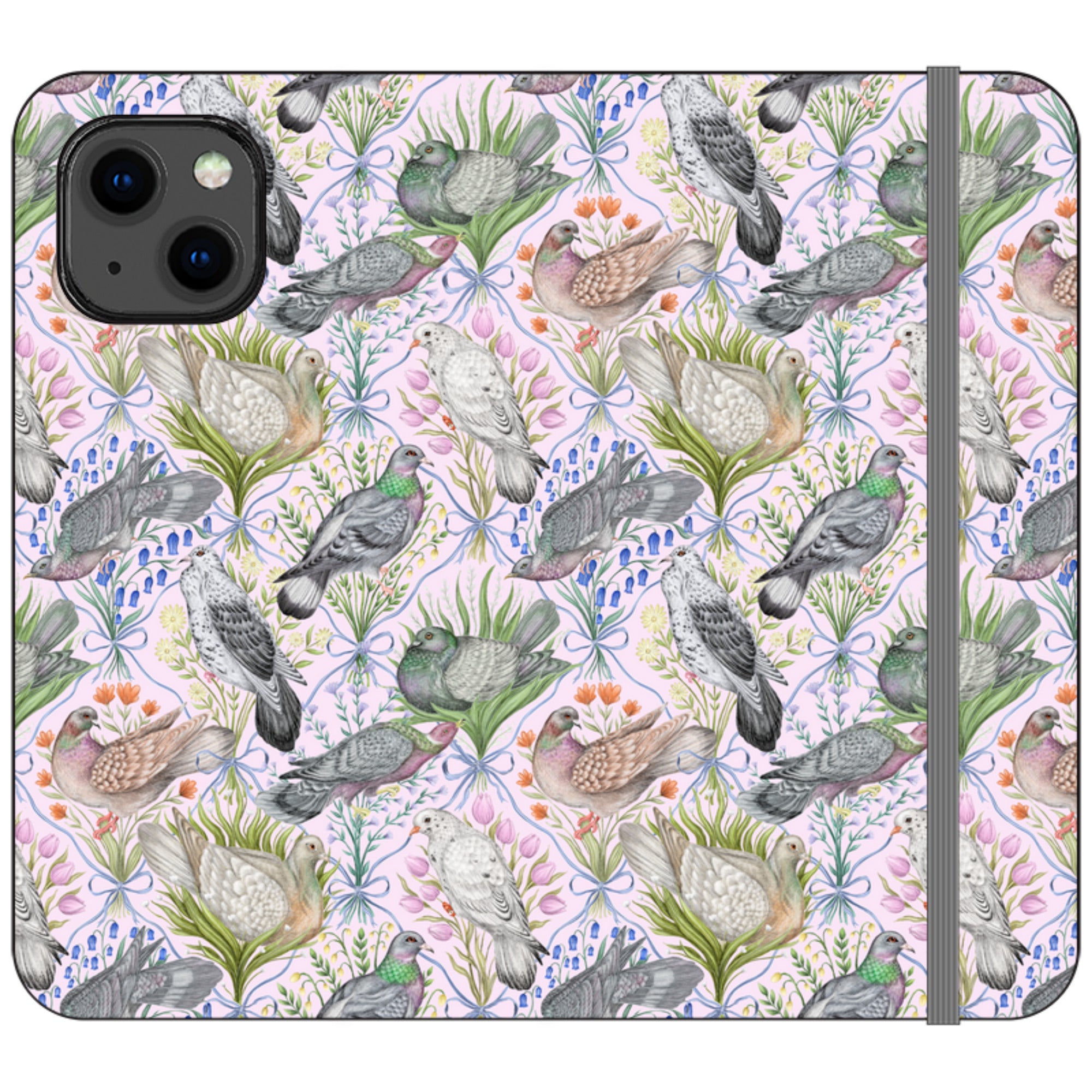 Pigeon Pals Wallet Case By Catherine Rowe