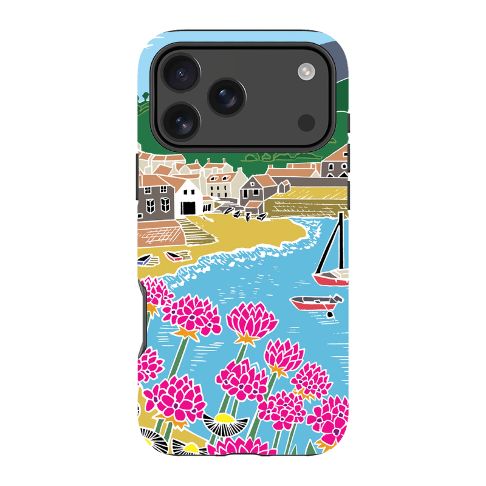 iPhone Tough Case - Quaint Harbour By Kate Heiss