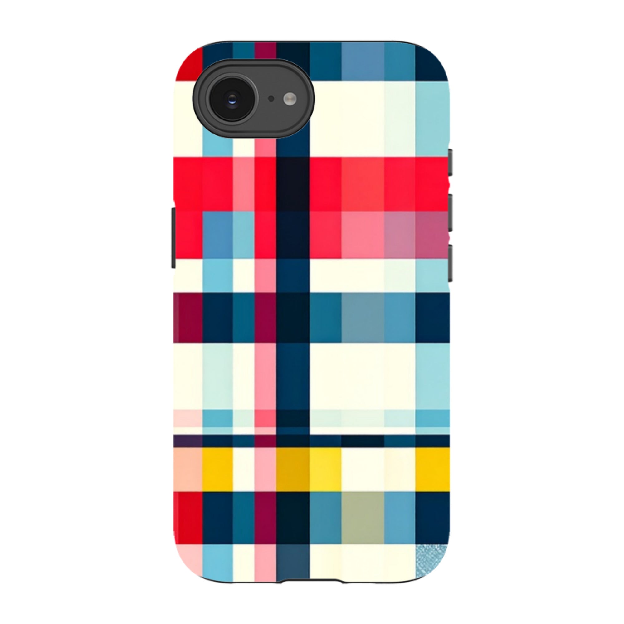 iPhone Tough Case - Cancun Gingham