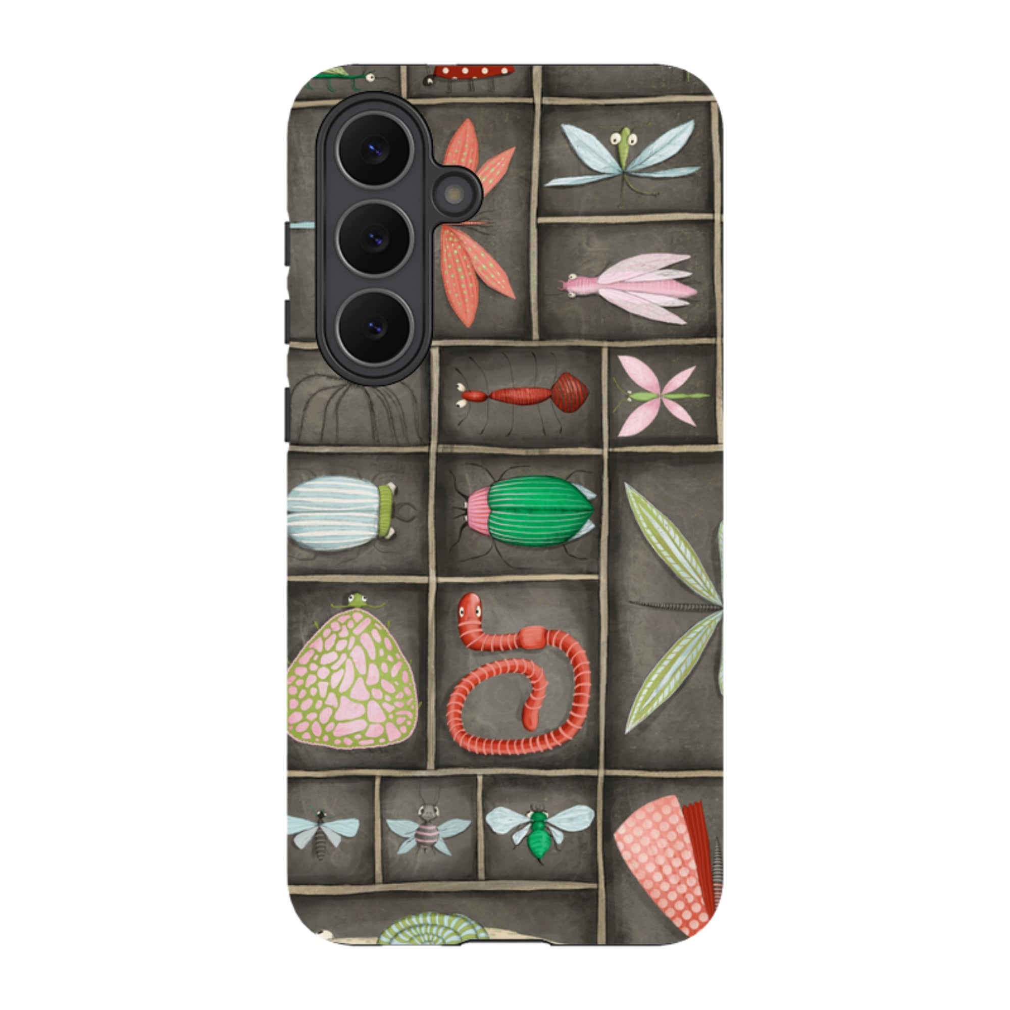 Samsung Tough Case - Cabinet Of Bugs By Maja Lindberg
