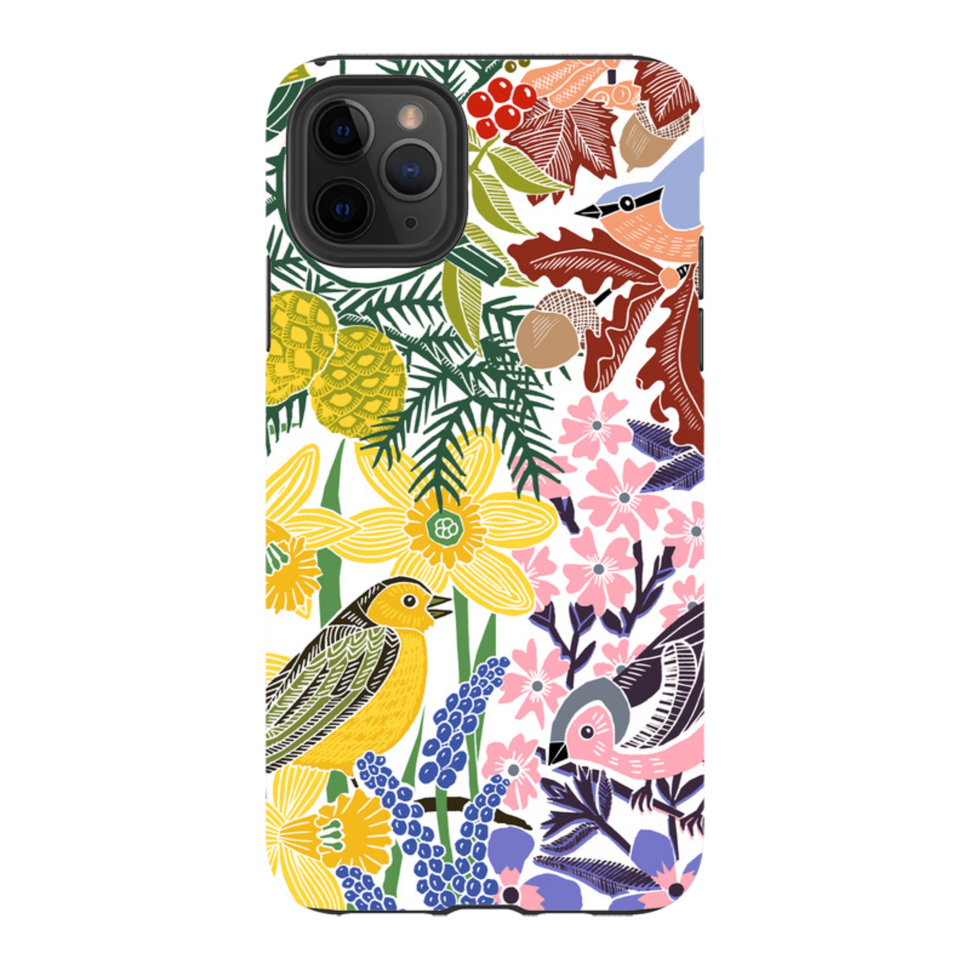 iPhone Tough Case - Embrace The Seasons By kate Heiss
