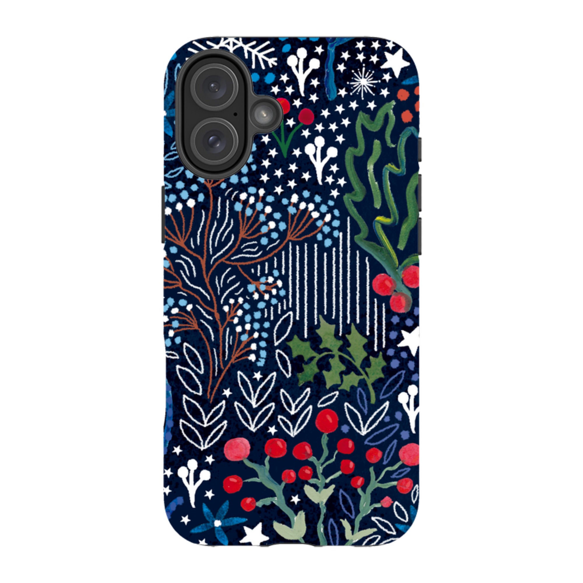 iPhone MagSafe Tough Case - Winter Flowers II By Emma Frances Grant