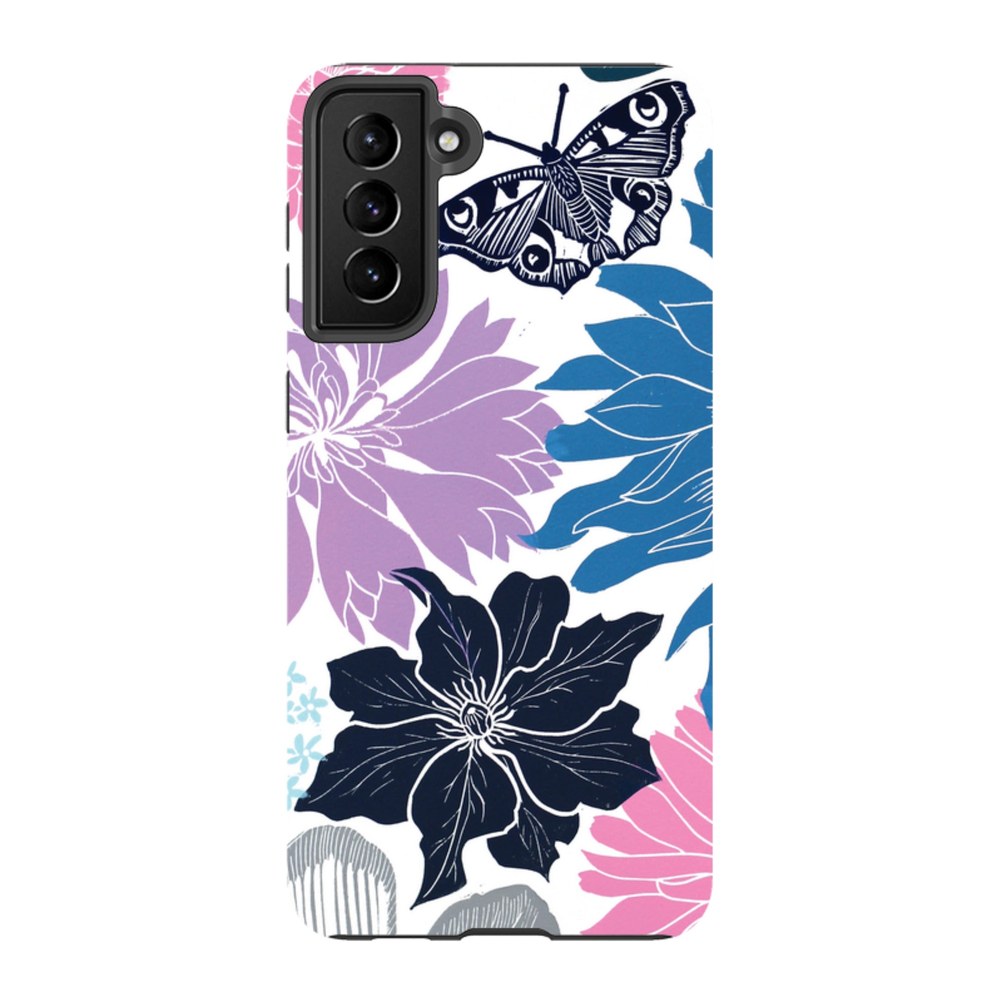 Samsung Tough Case - Cottage Garden Butterfly By Kate Heiss