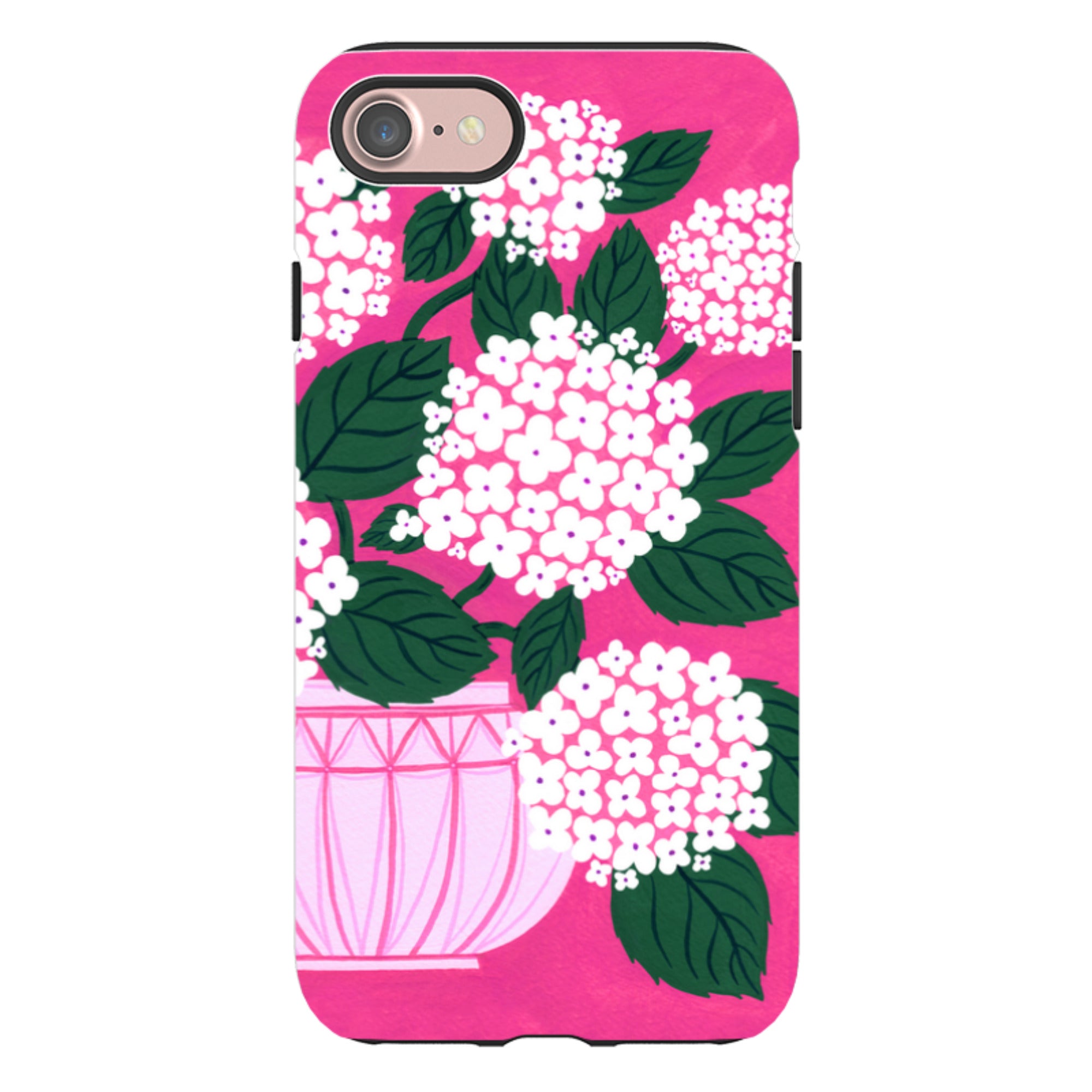 iPhone Tough Case - Hydrangea By Madalina Andronic