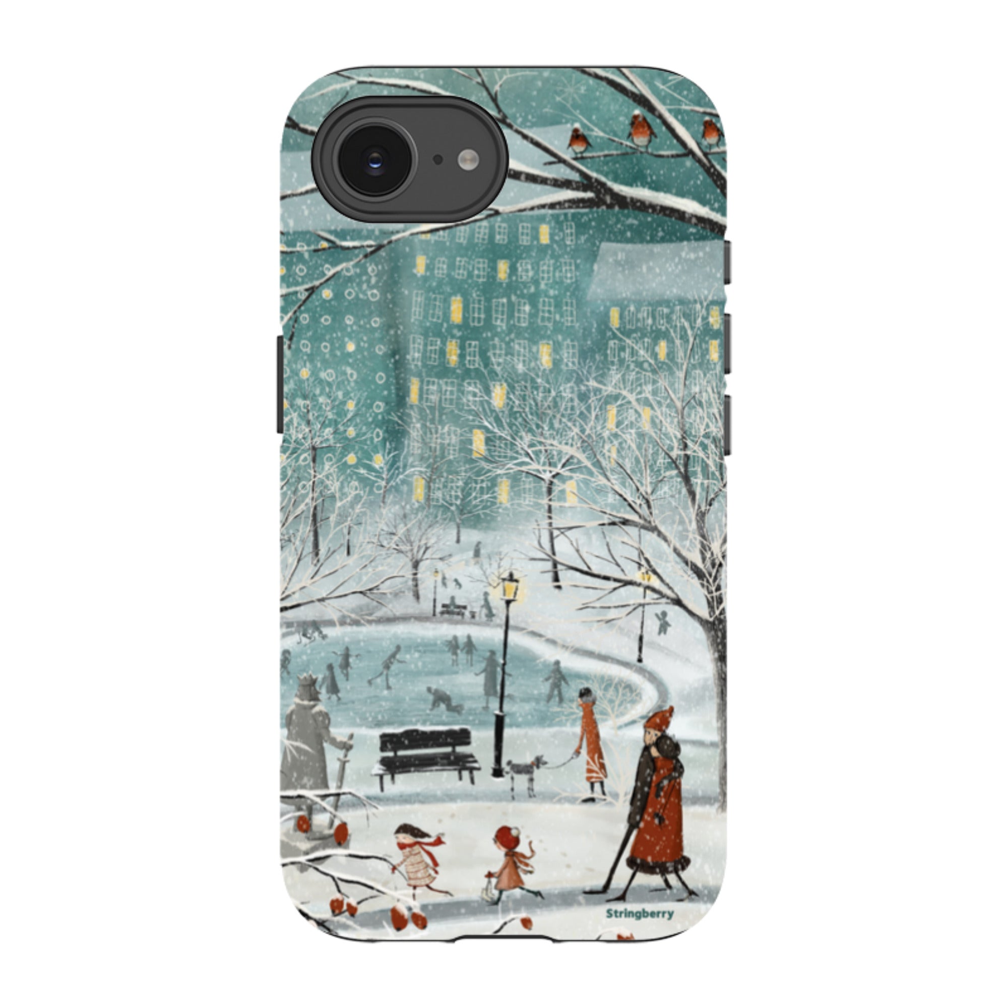 iPhone Tough Case - Walk In The Park By Maja Lindberg