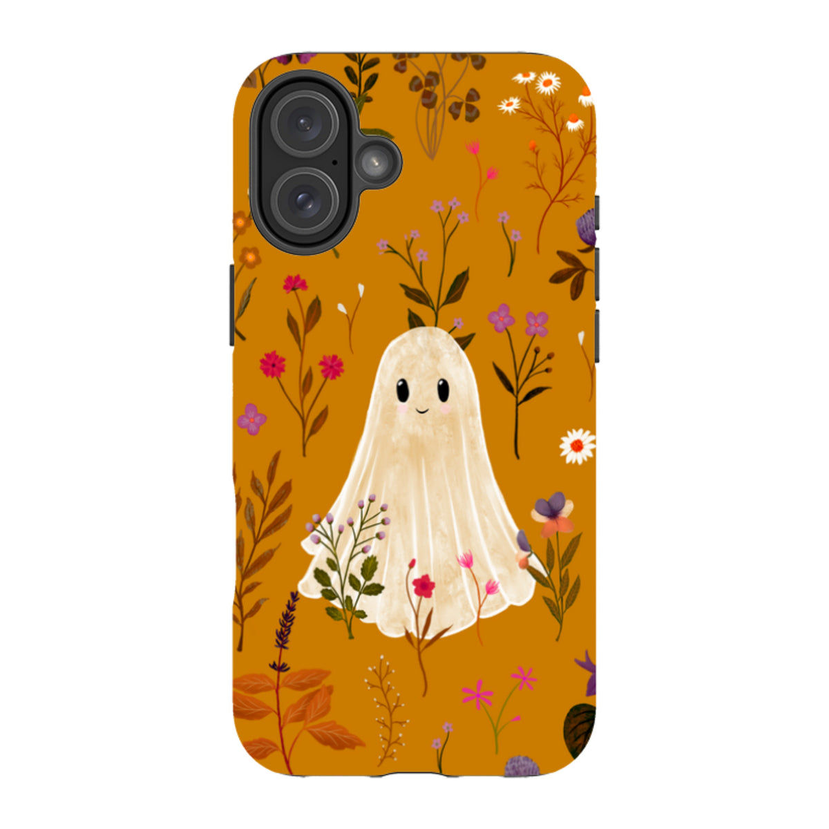 iPhone Tough Case - Ghost in the Garden - Spice Multi By Katherine Quinn