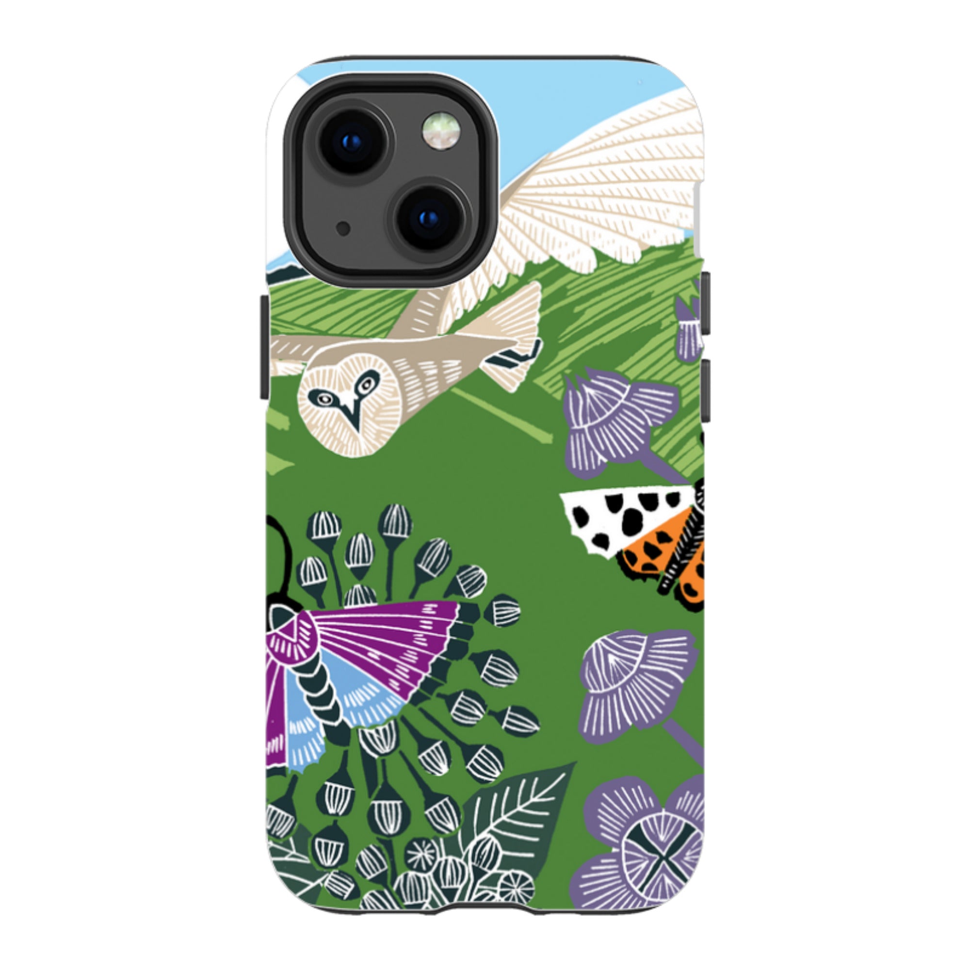 iPhone Tough Case - Morning Barn Owl By Kate Heiss