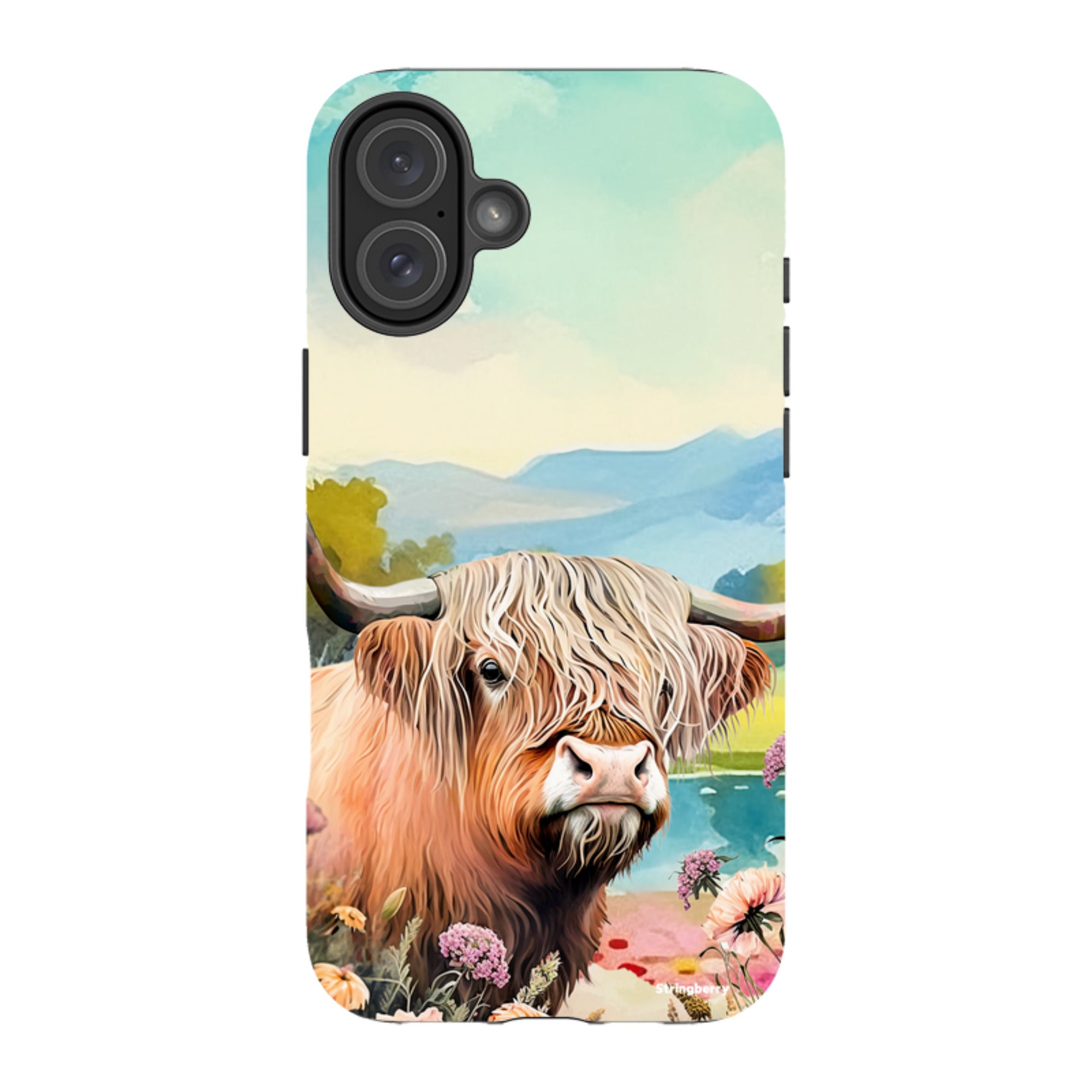 iPhone Tough Case - Highland Cow I
