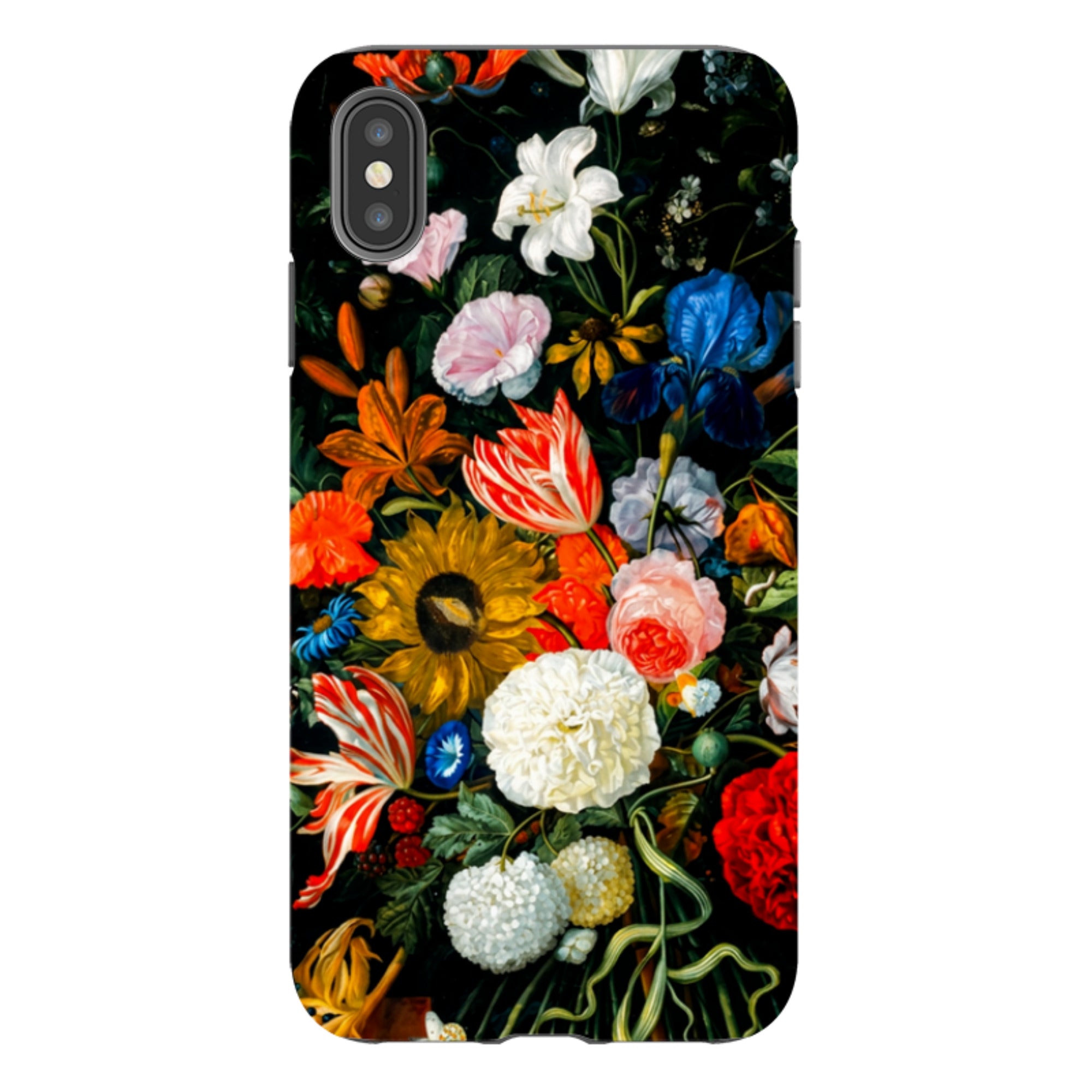 iPhone Tough Case - Still Life Tulip & Sunflower