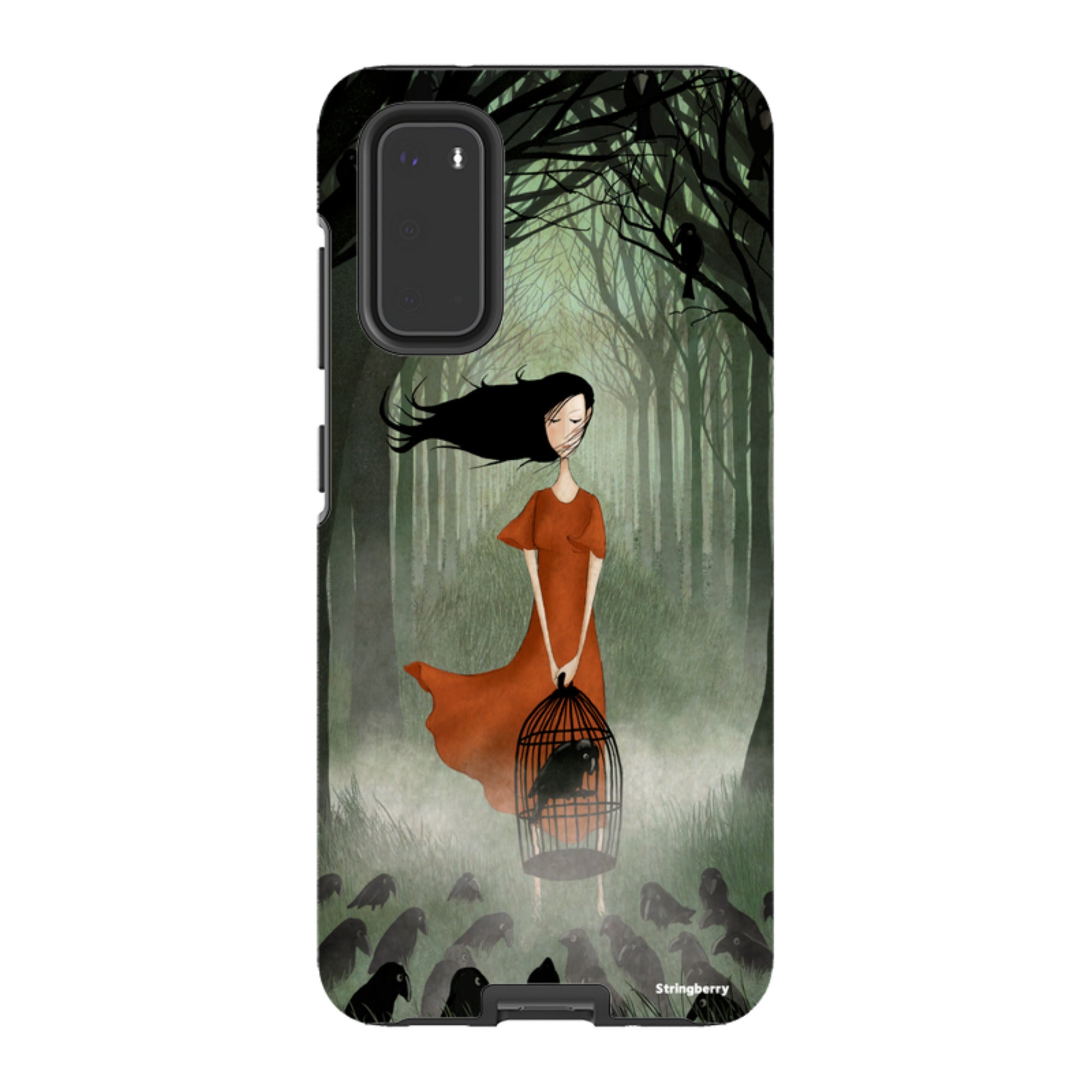 Samsung Tough Case - The Raven Girl By Maja Lindberg