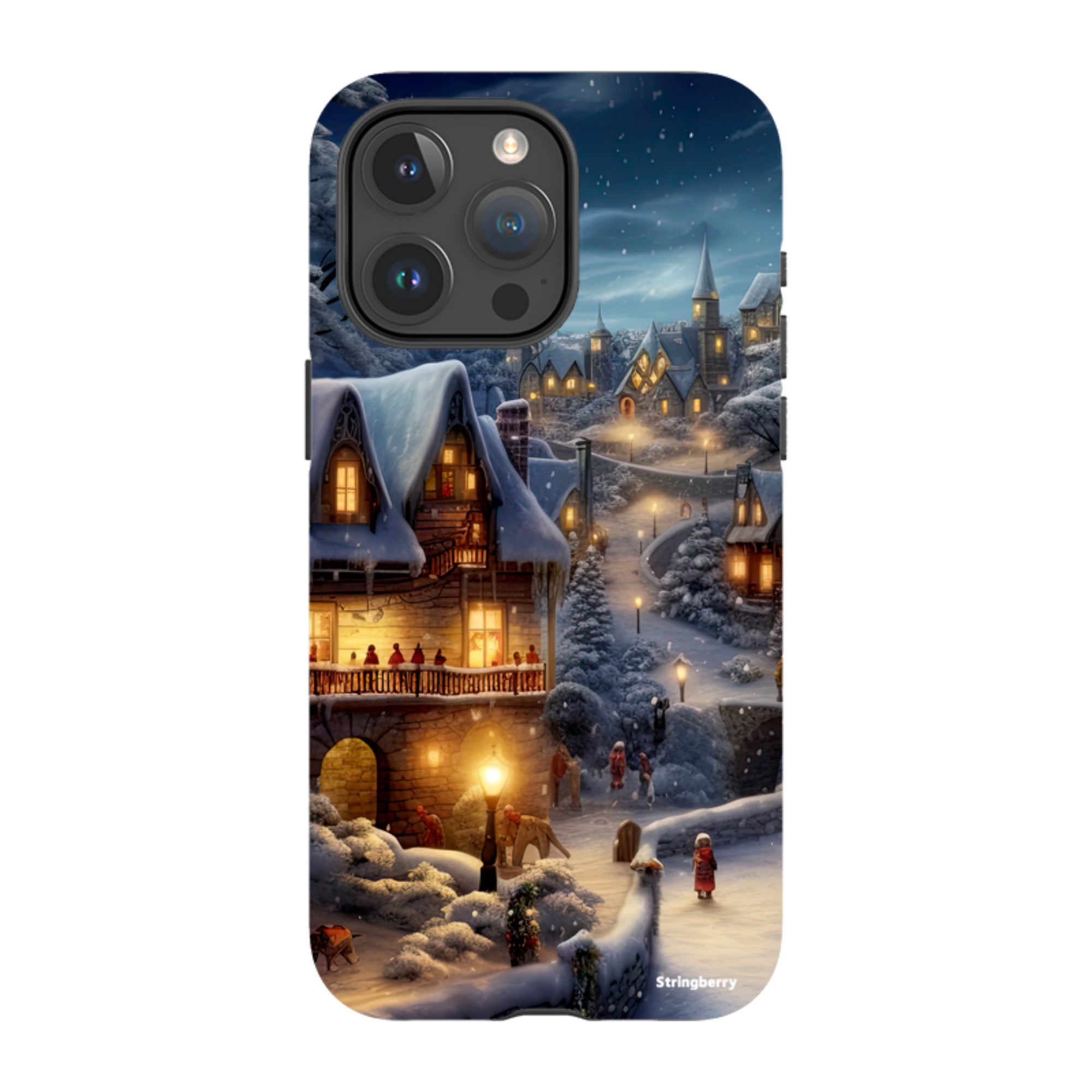 iPhone MagSafe Tough Case - Scandinavian Winter Night