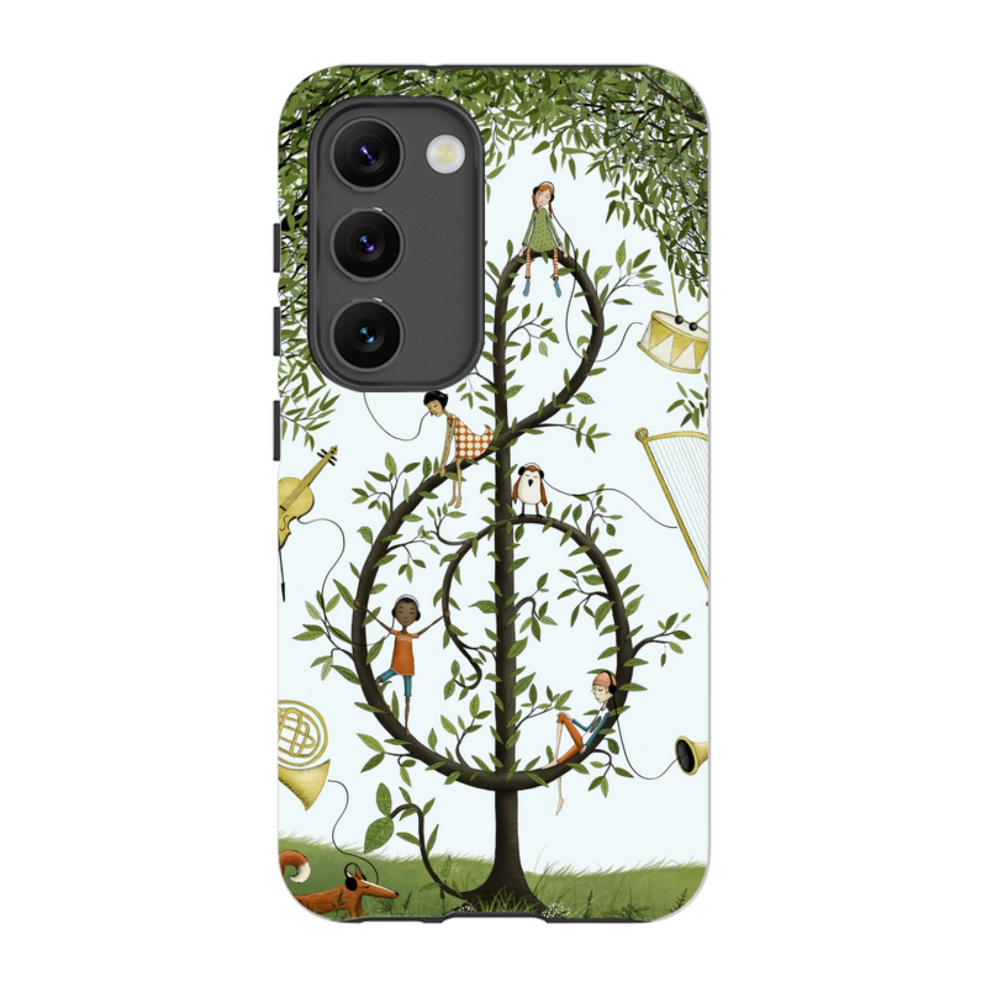 Samsung Tough Case - Music Tree By Maja Lindberg