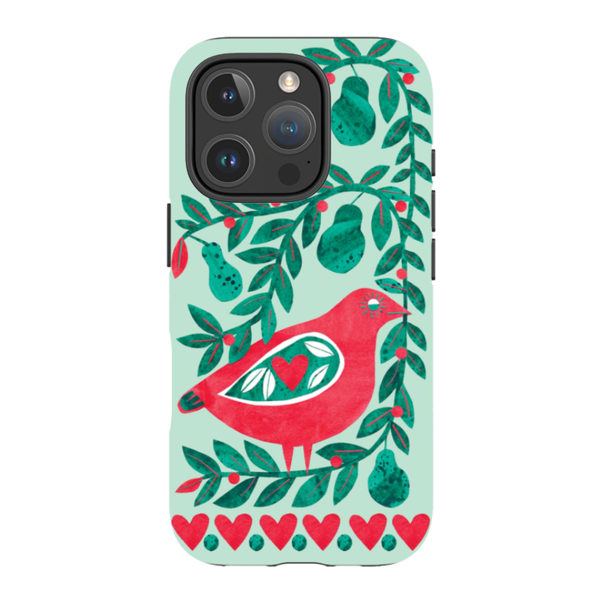 iPhone Tough Case - Partridge With Pears By Tracey English