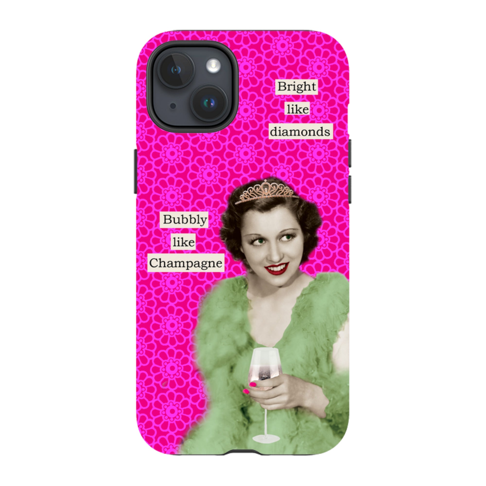 iPhone MagSafe Tough Case - Bright Like Diamonds By Clare Jordan