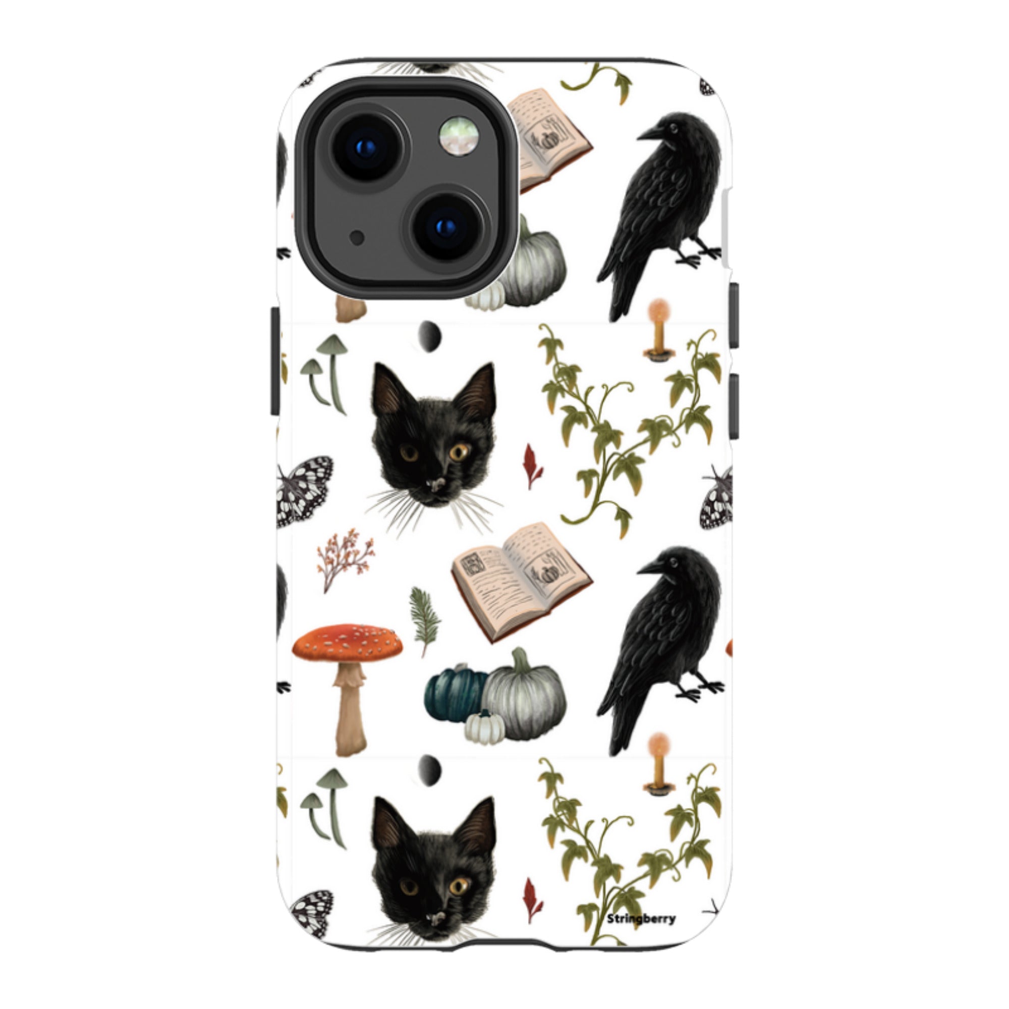 iPhone Tough Case - Halloween Pattern II By Anna Stead