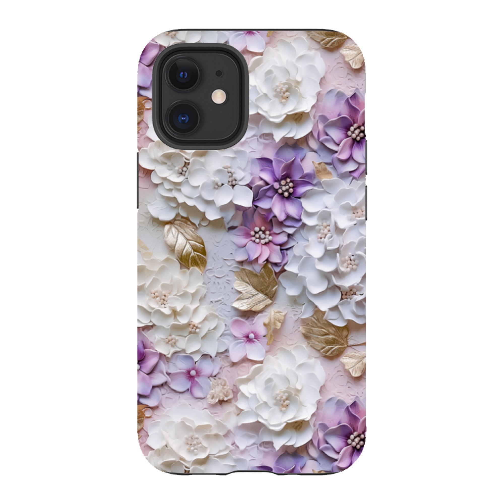 iPhone Tough Case -Gold & Mauve II