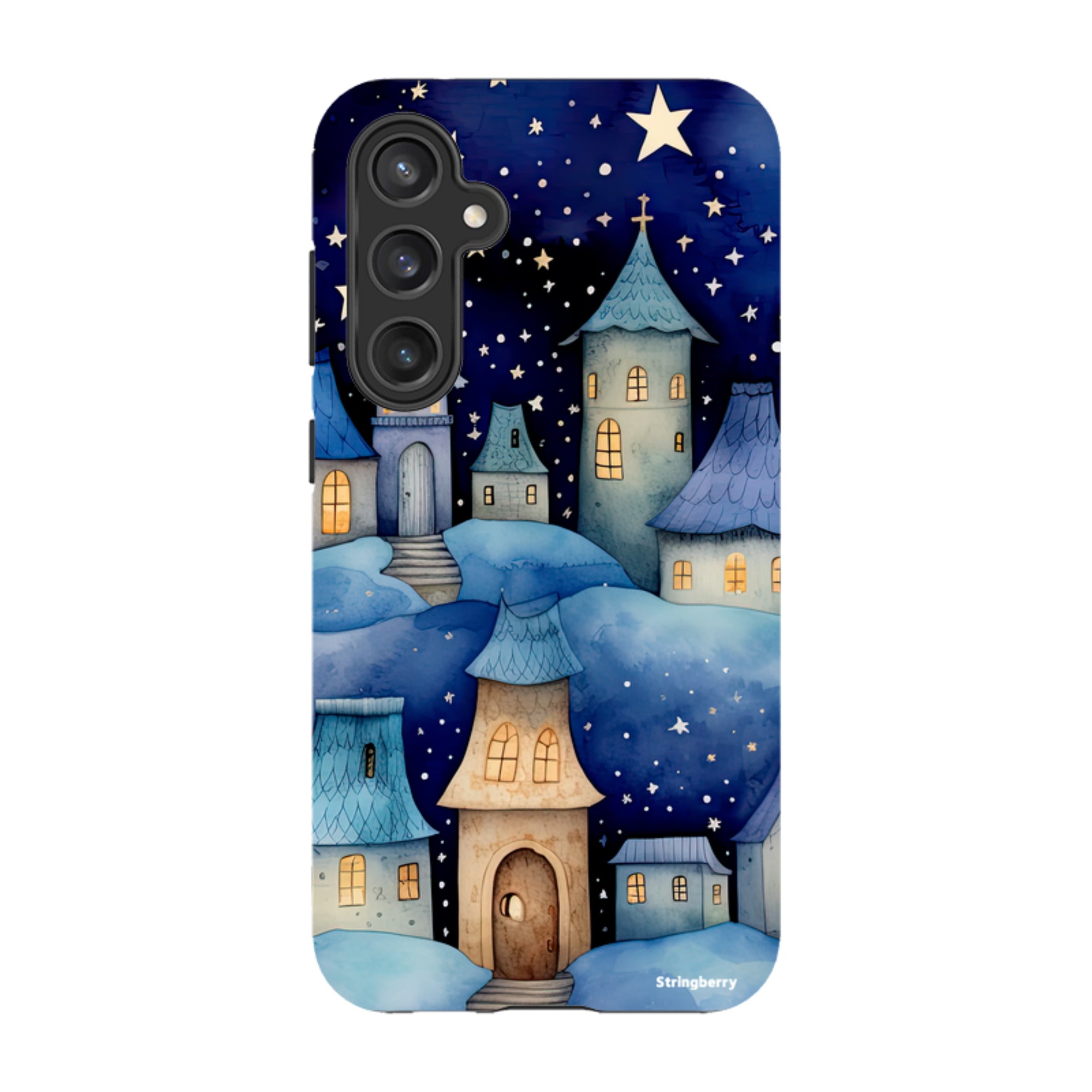 Samsung Tough Case - Blue Stars