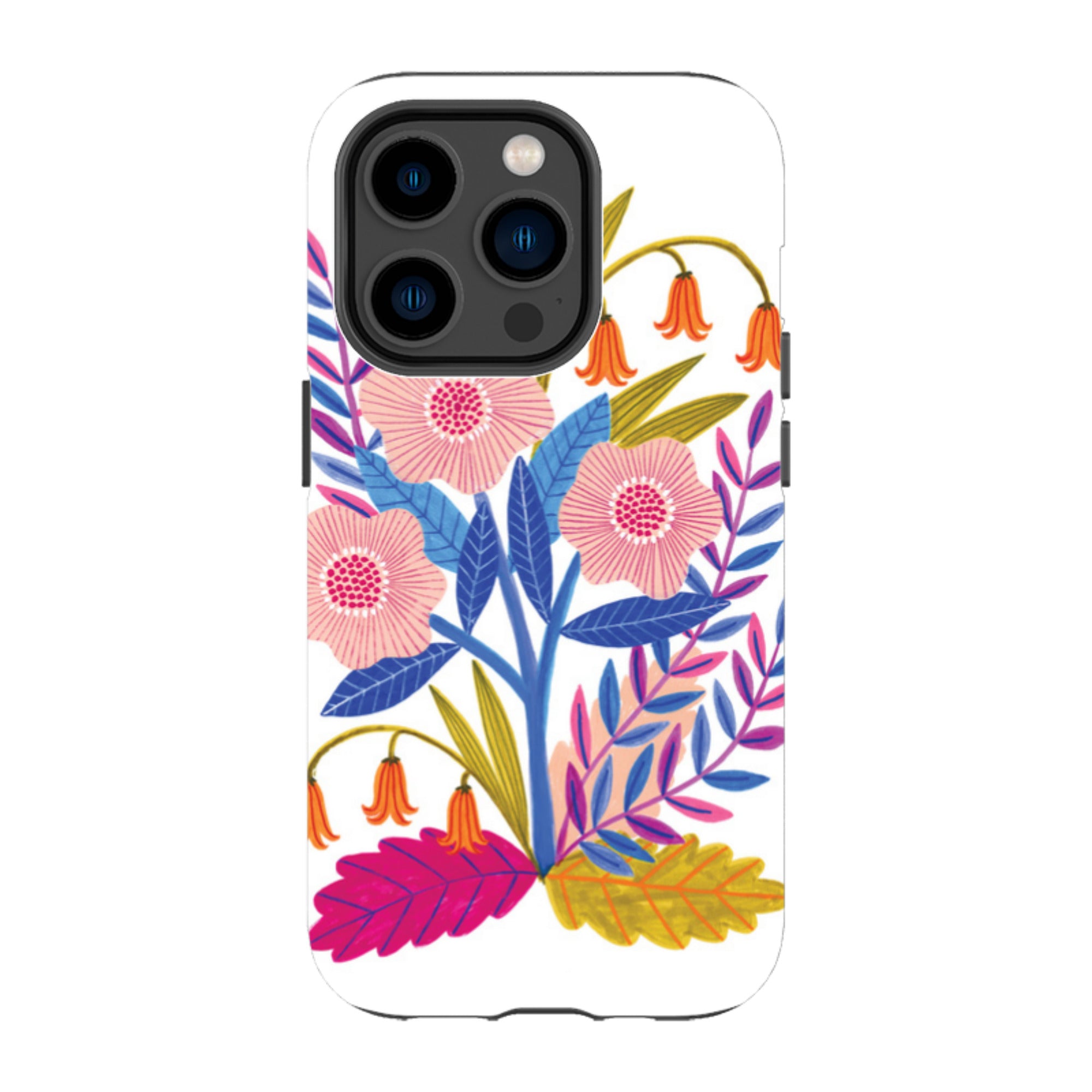 iPhone Tough Case - Leaves Cluster By Lee Foster Wilson