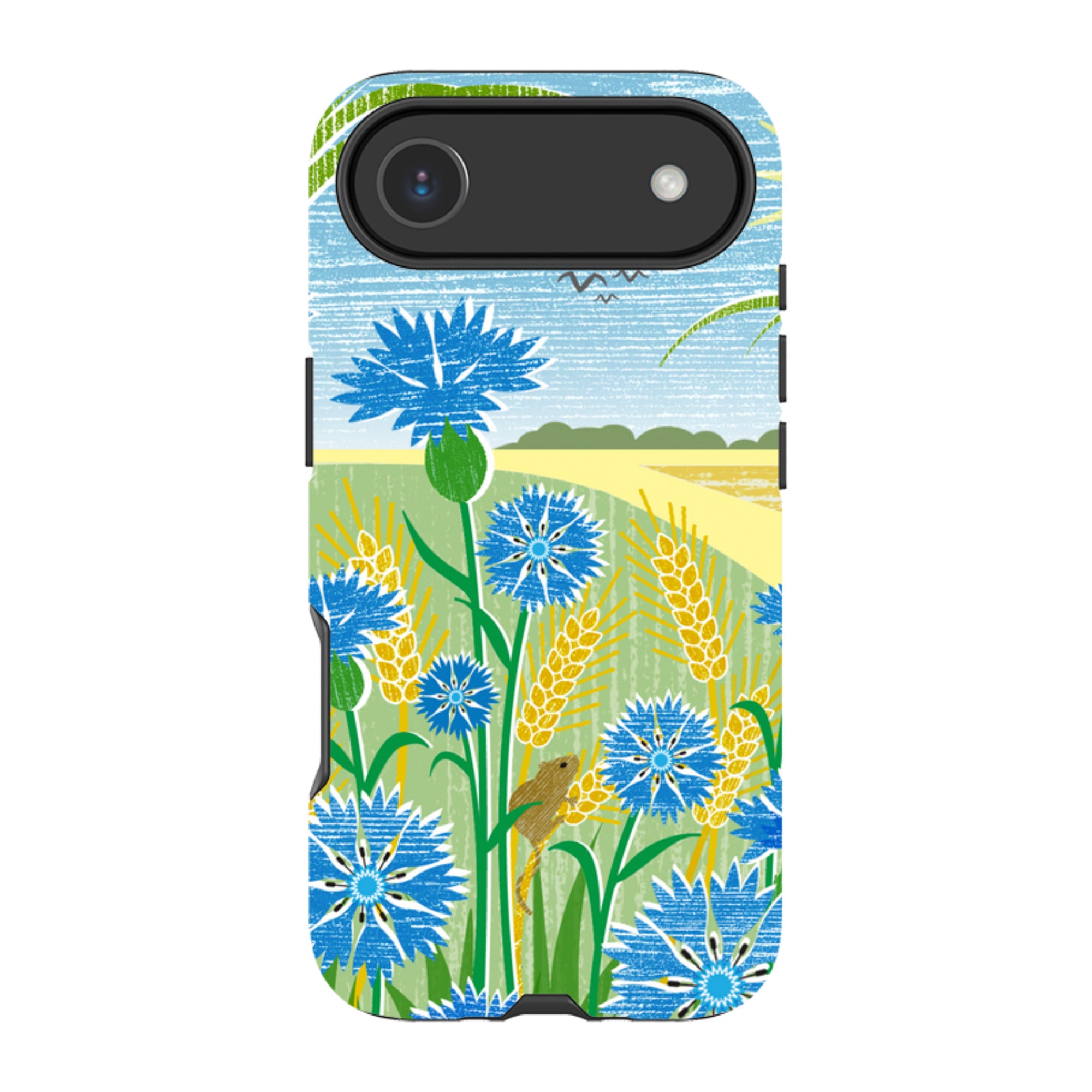 iPhone Tough Case - Cornflowers By Liane Payne