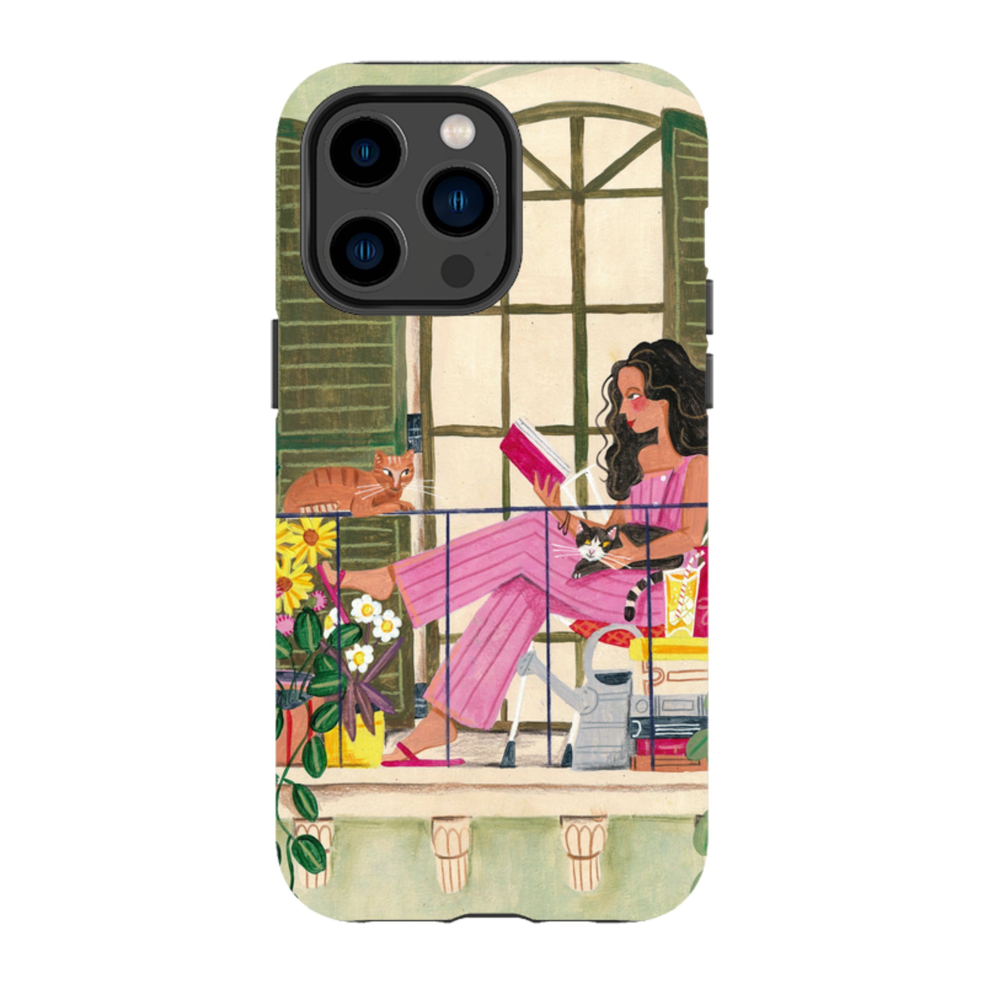 iPhone MagSafe Tough Case -  Balcony By Caroline Bonne Muller