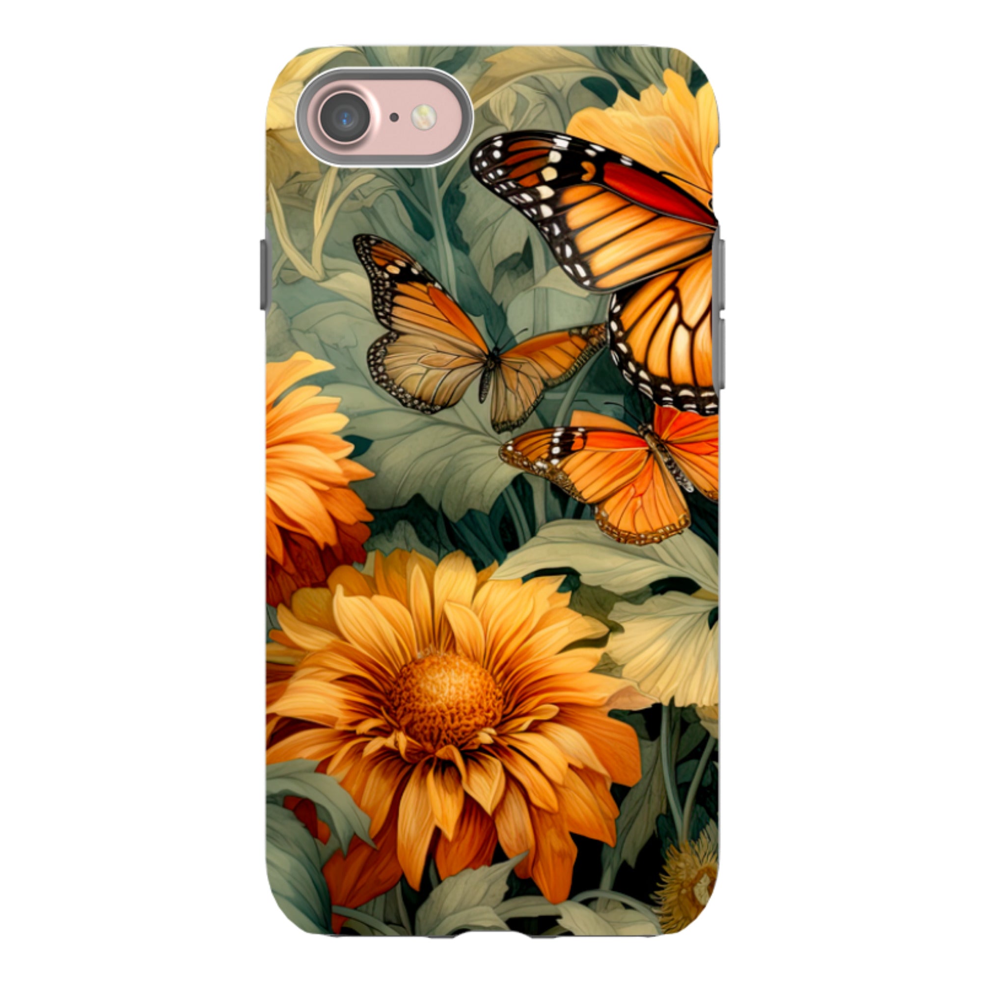 iPhone Case - Butterfly Daisies V