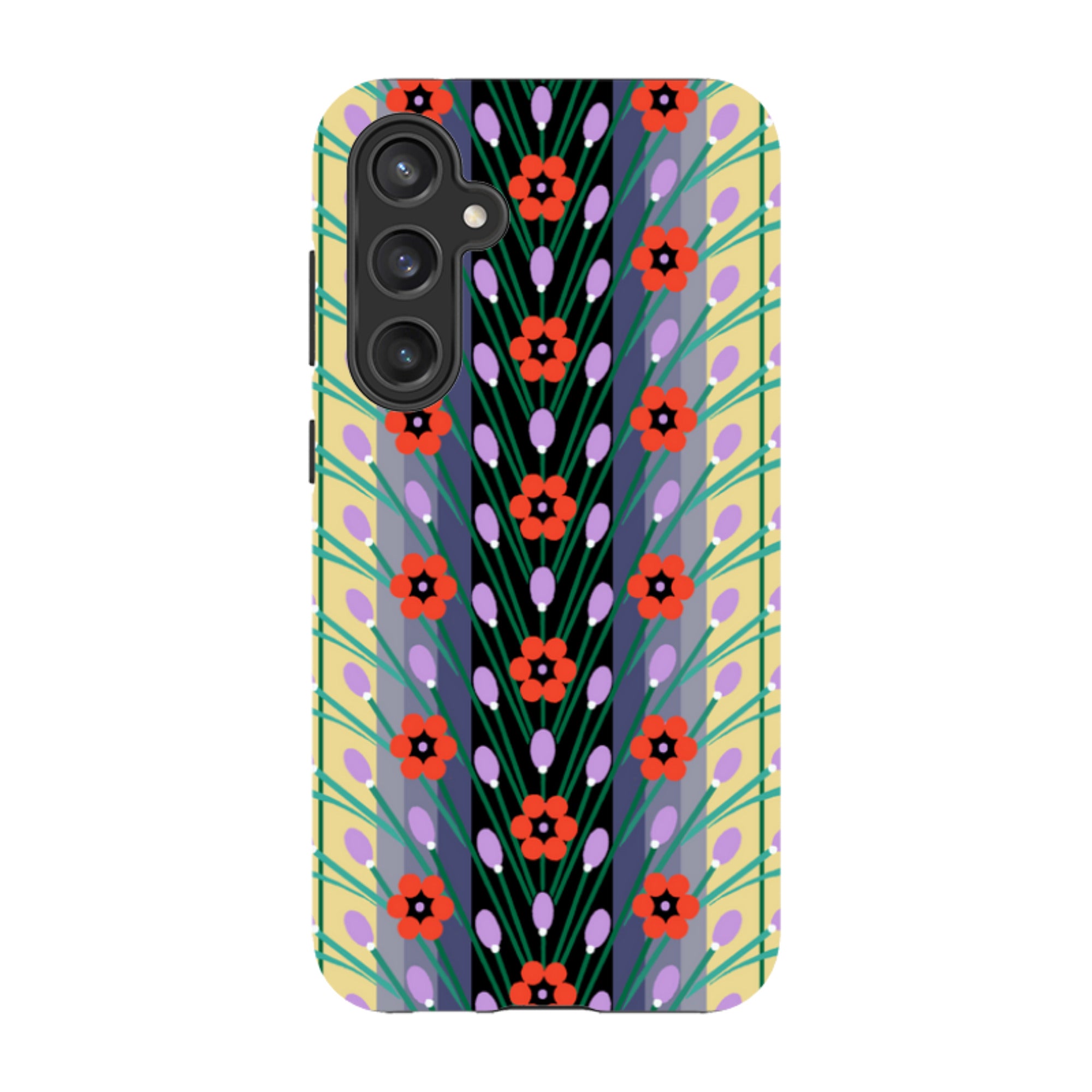 Samsung Tough  Case - Lavender Yellow By Cressida Bell