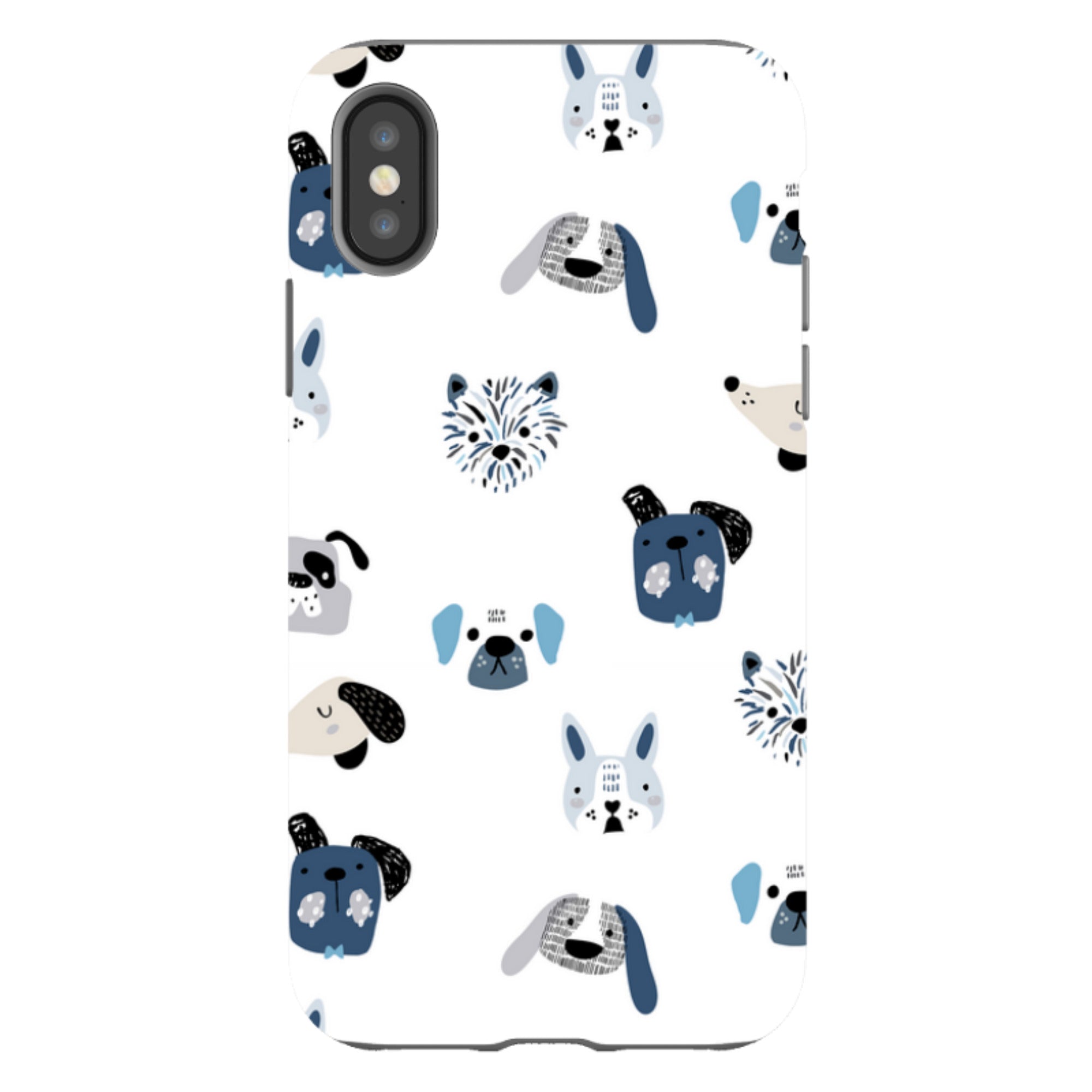 iPhone Tough Case - Dog Pattern