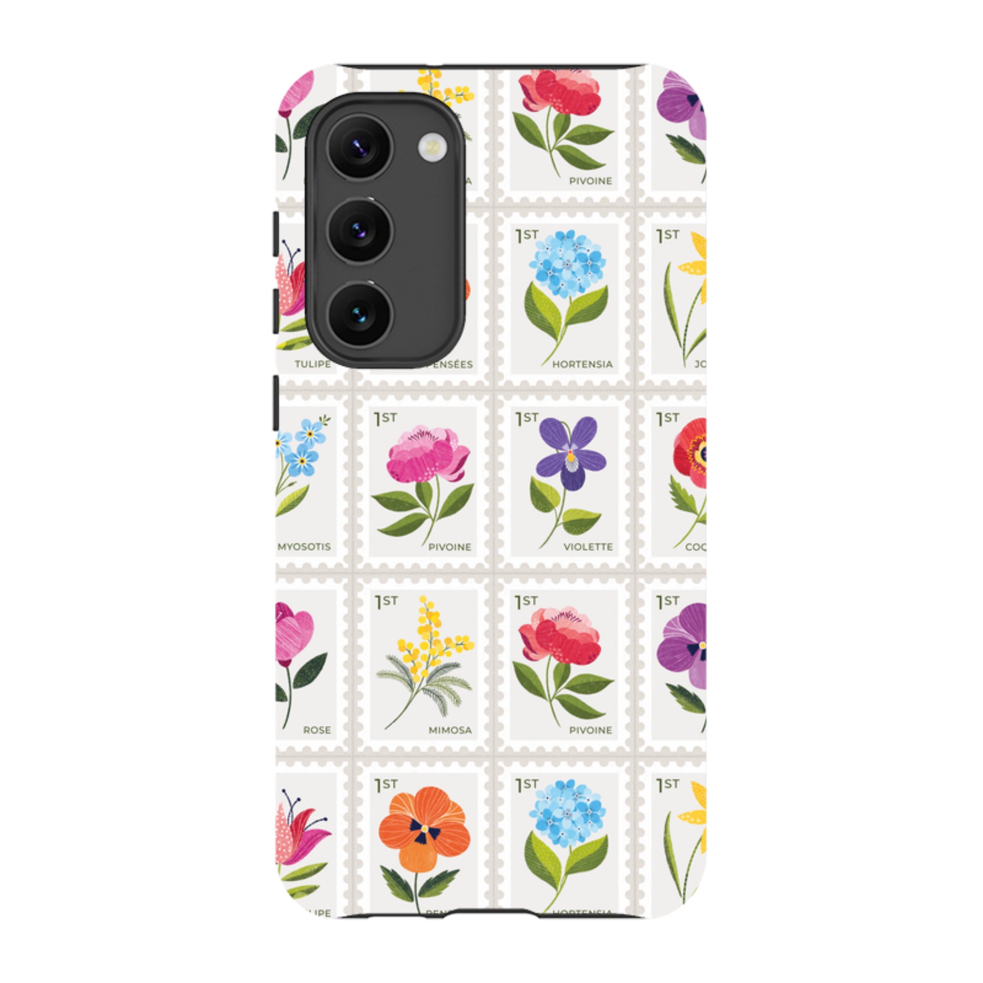 Samsung Tough Case - Floral Postage Stamps By Ali Brookes