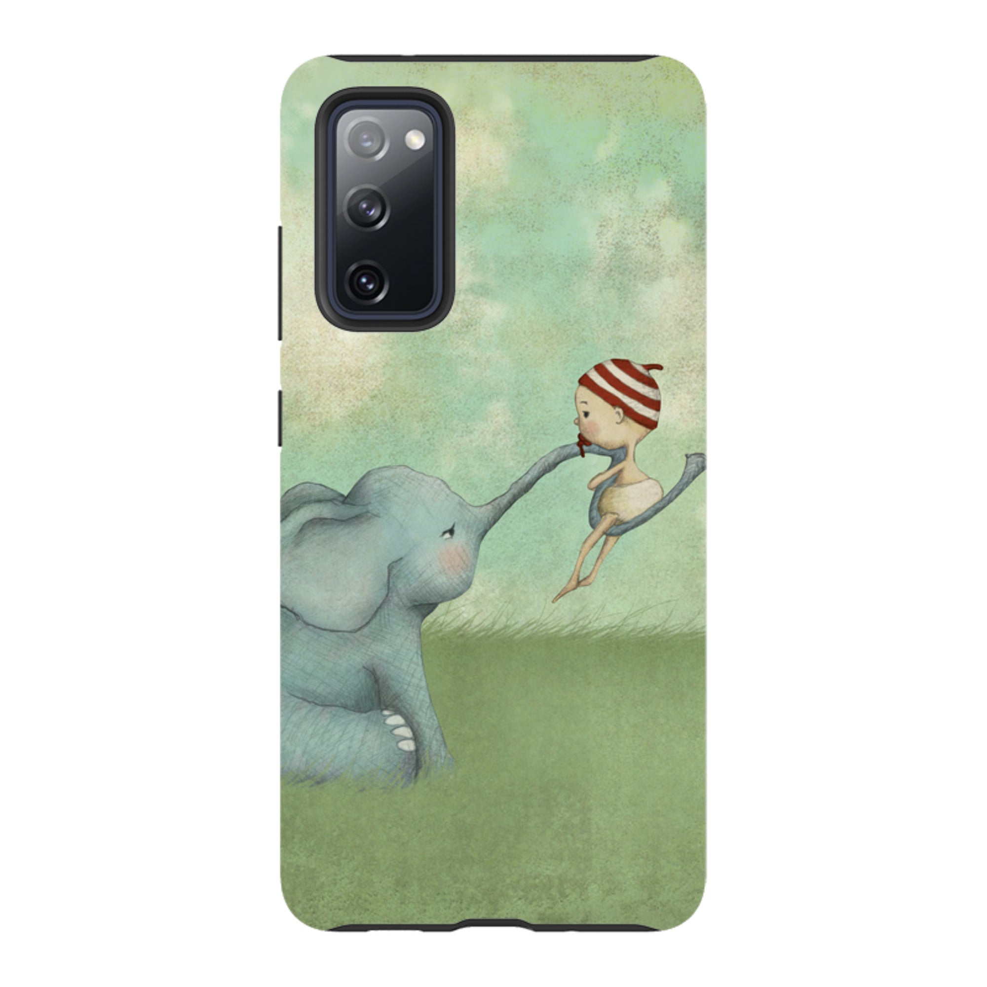 Samsung Tough Case - Elephant Baby By Maja Lindberg