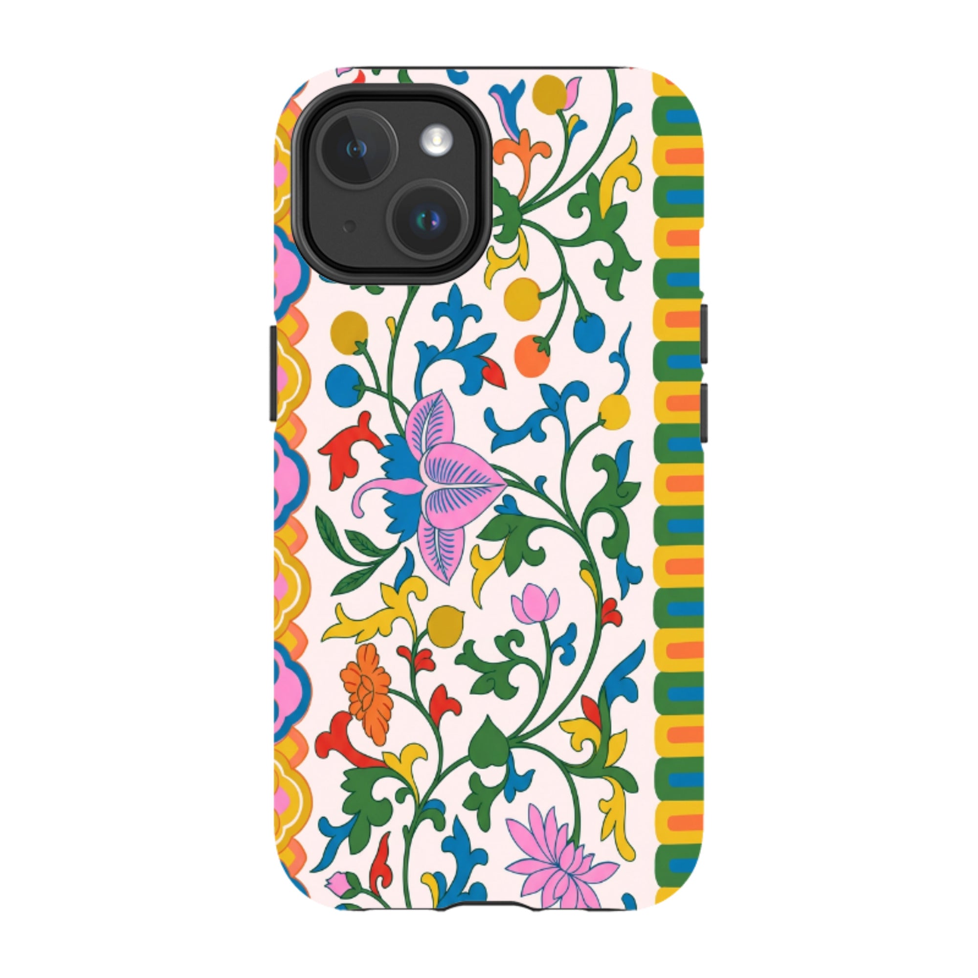 iPhone MagSafe Tough Case - Vintage Asian Silk Tapestry