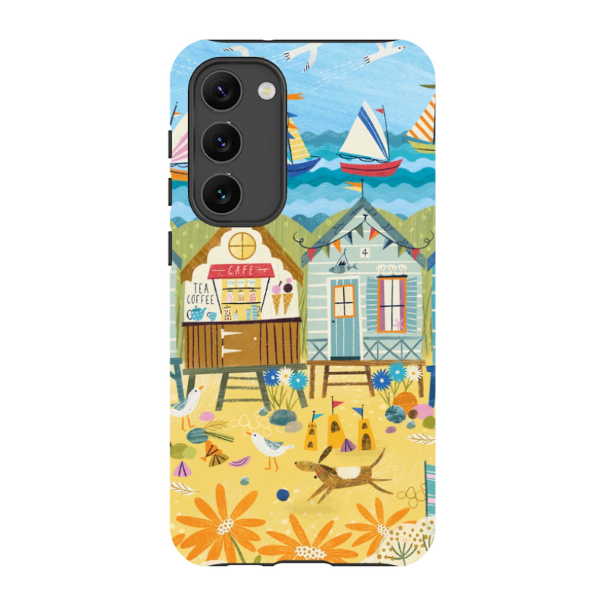 Samsung Tough  Case - Beachy Days 2 By Ali Brookes