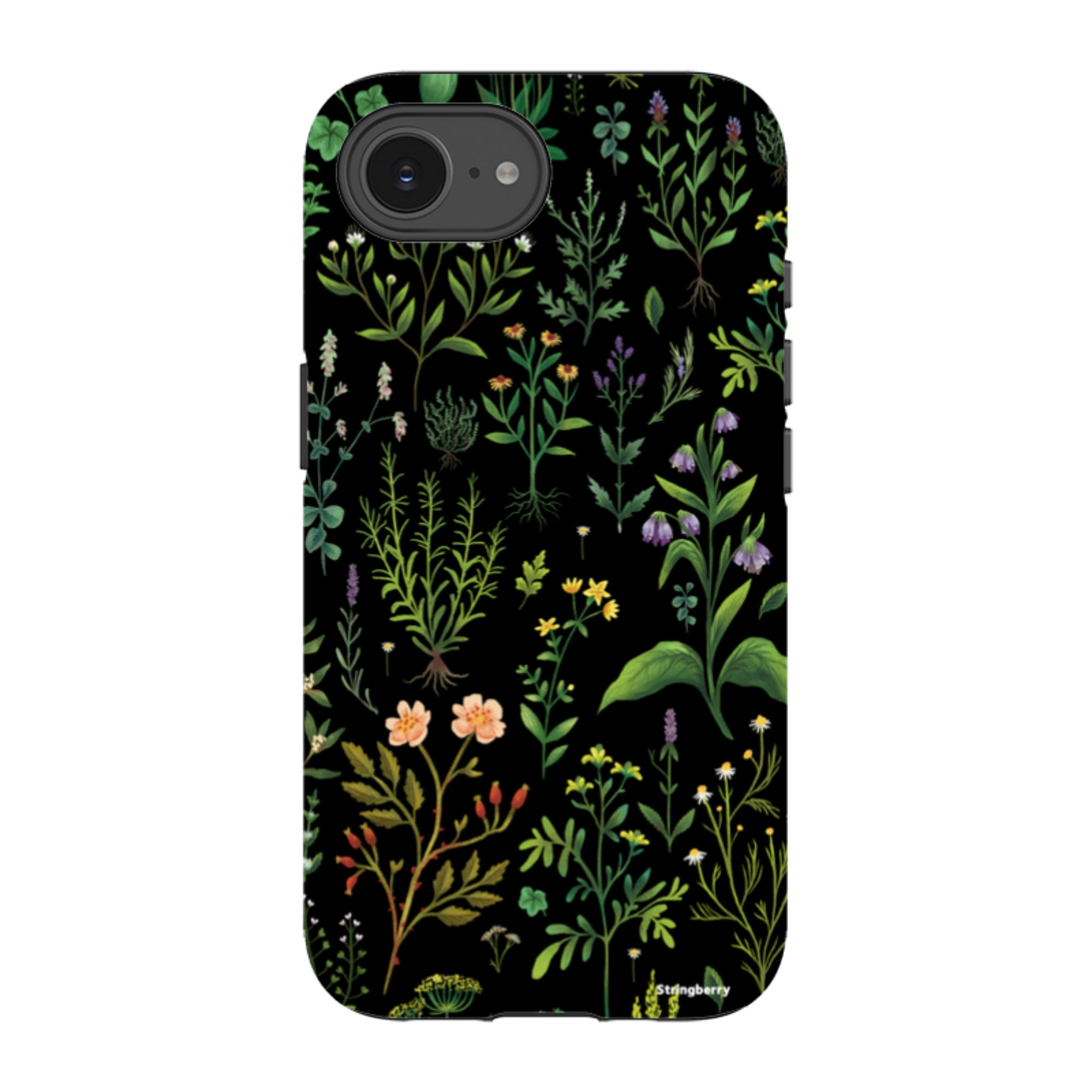iPhone Tough Case - Medieval Herbal By Anna Stead