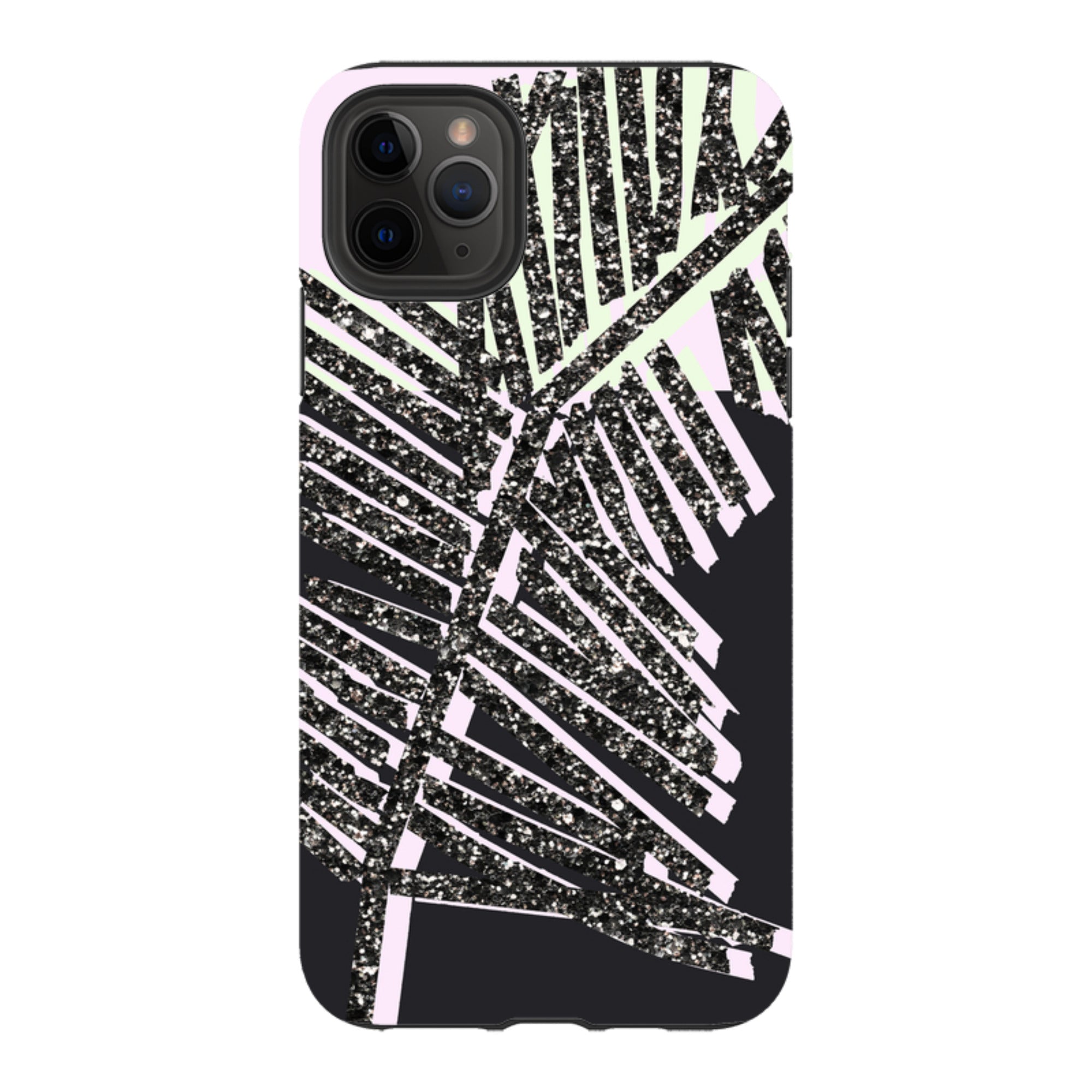 iPhone Tough Case - Glitter Palm By Kitty Joseph