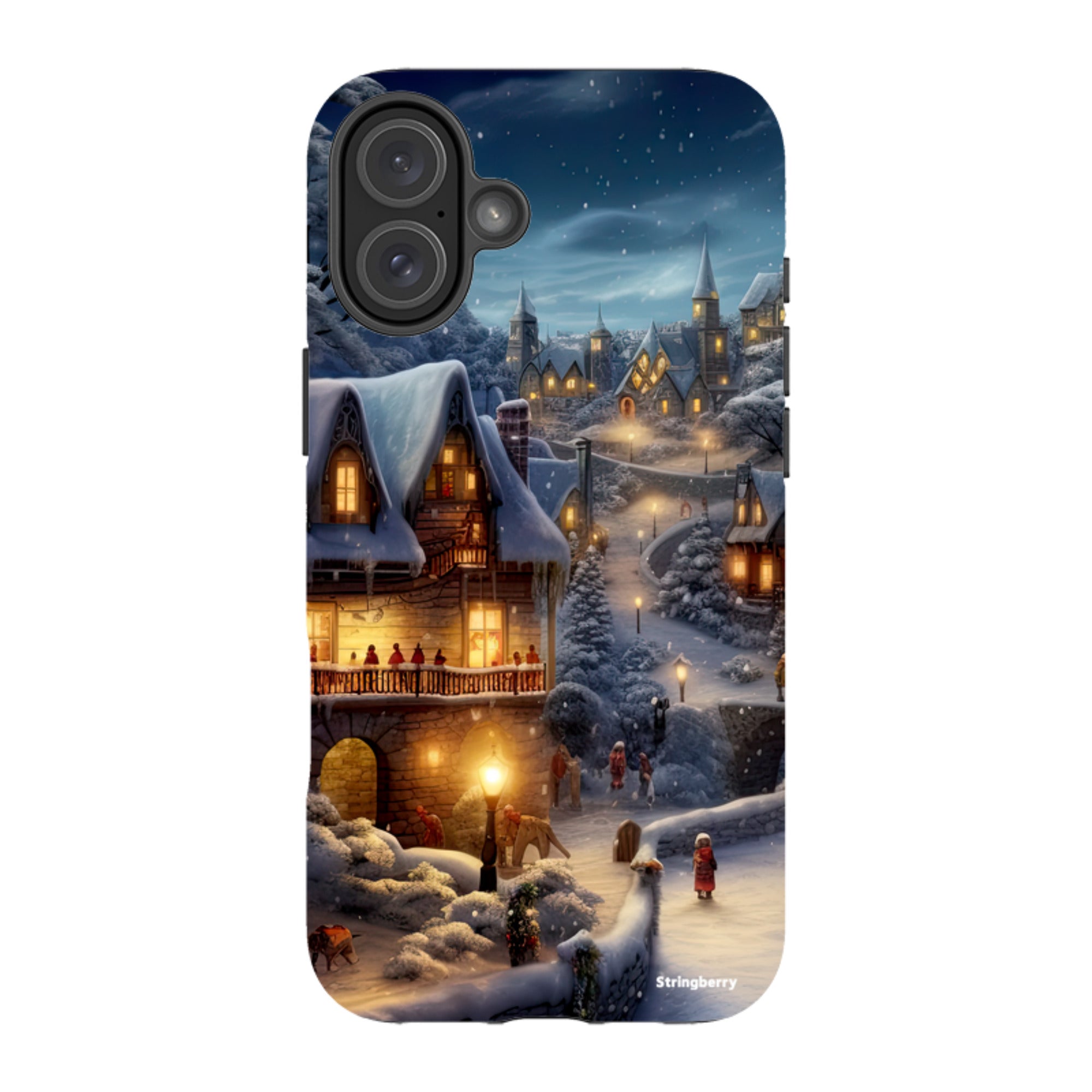 iPhone MagSafe Tough Case - Scandinavian Winter Night