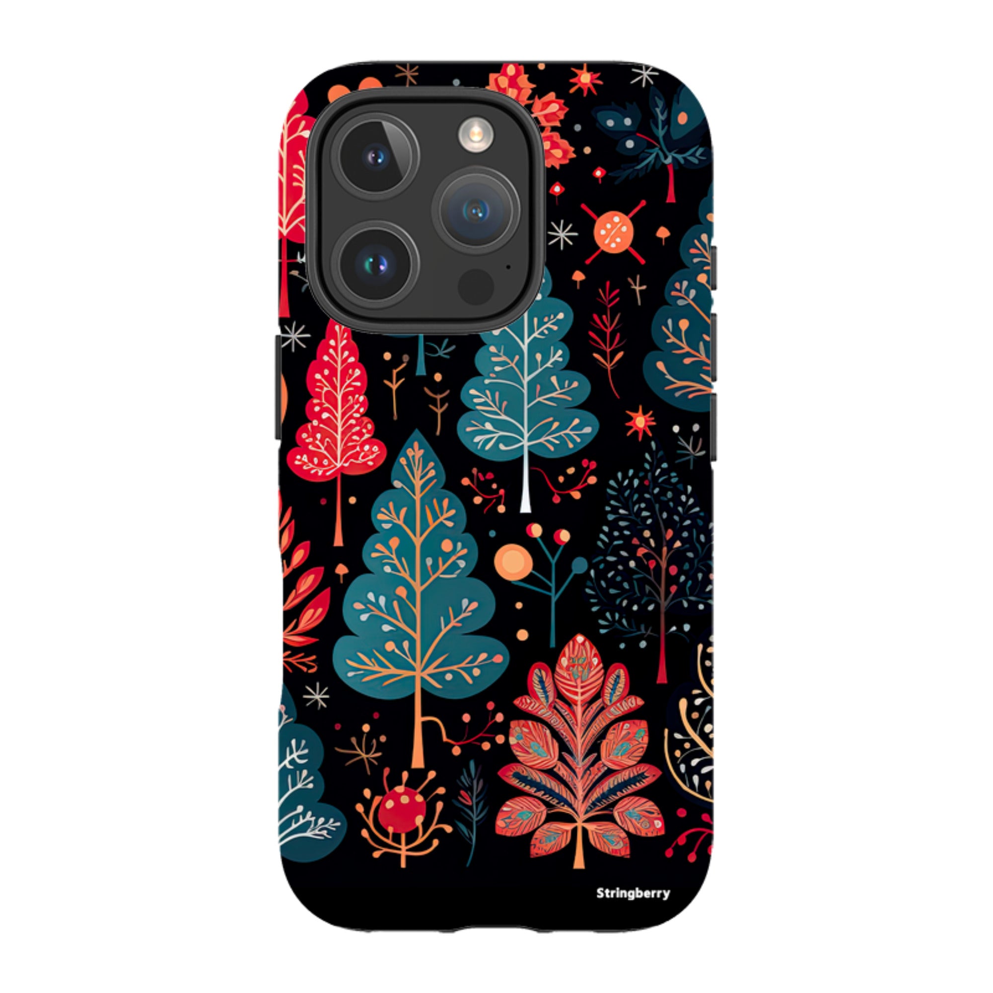 iPhone Tough Case - Dark Winter Forest