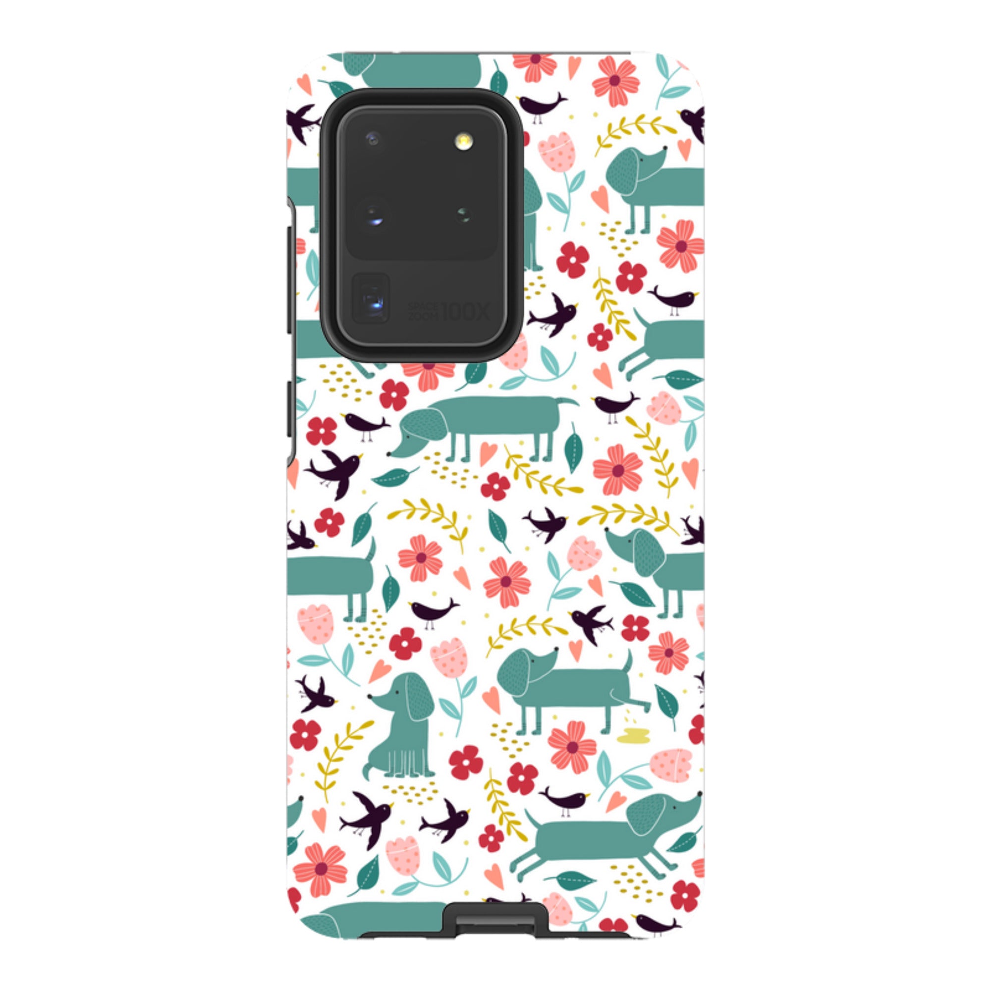 Samsung Tough Case - Cheek Dachshunds By Suzy Taylor