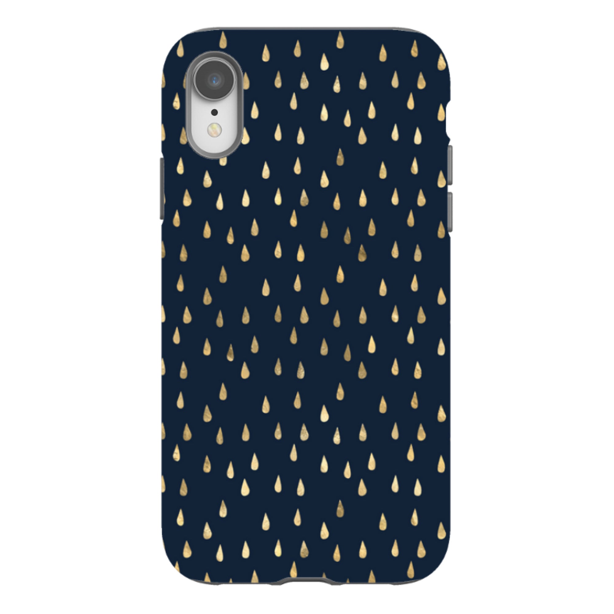 iPhone Tough Case - Blue Rain