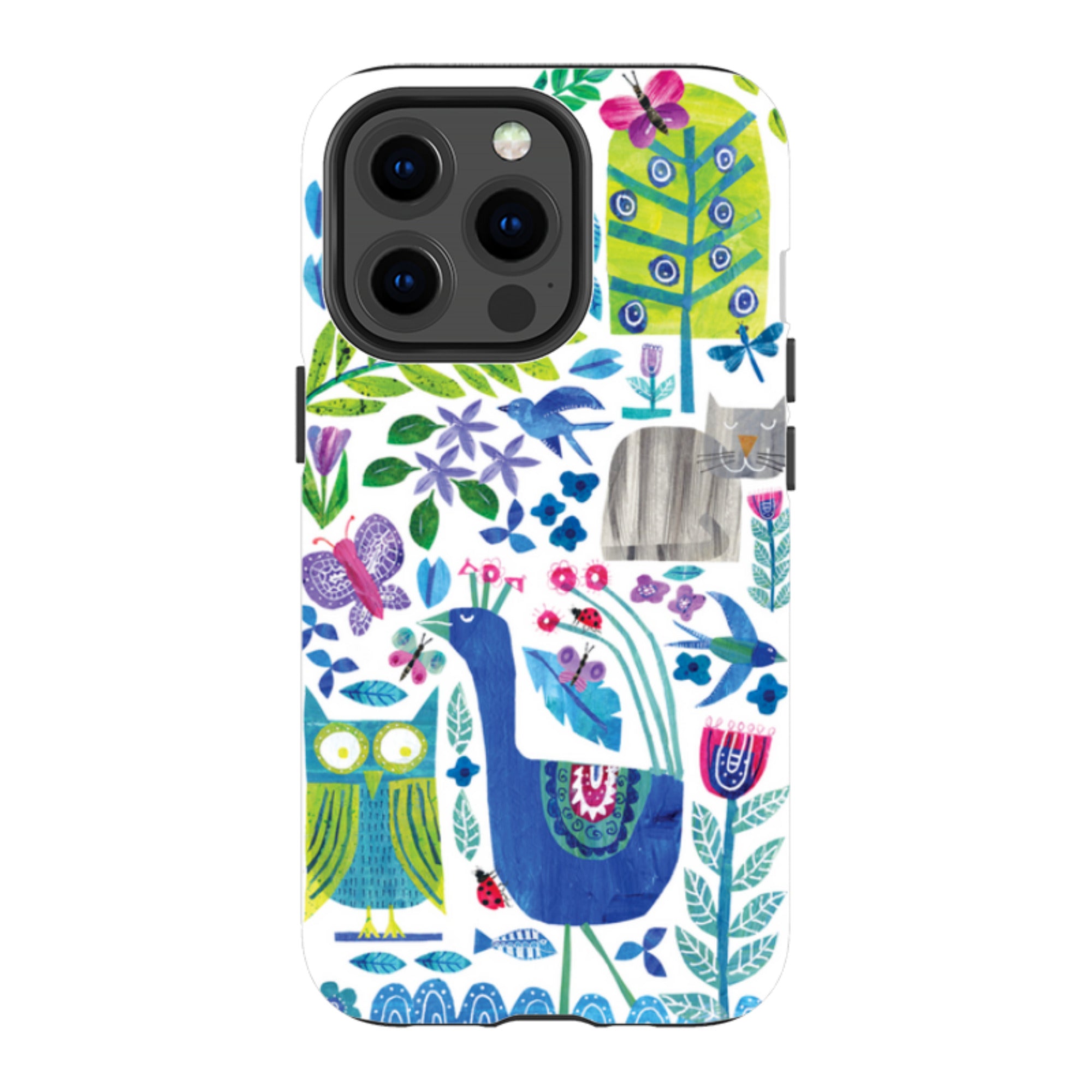 iPhone Tough Case - Back Garden By Tracey English
