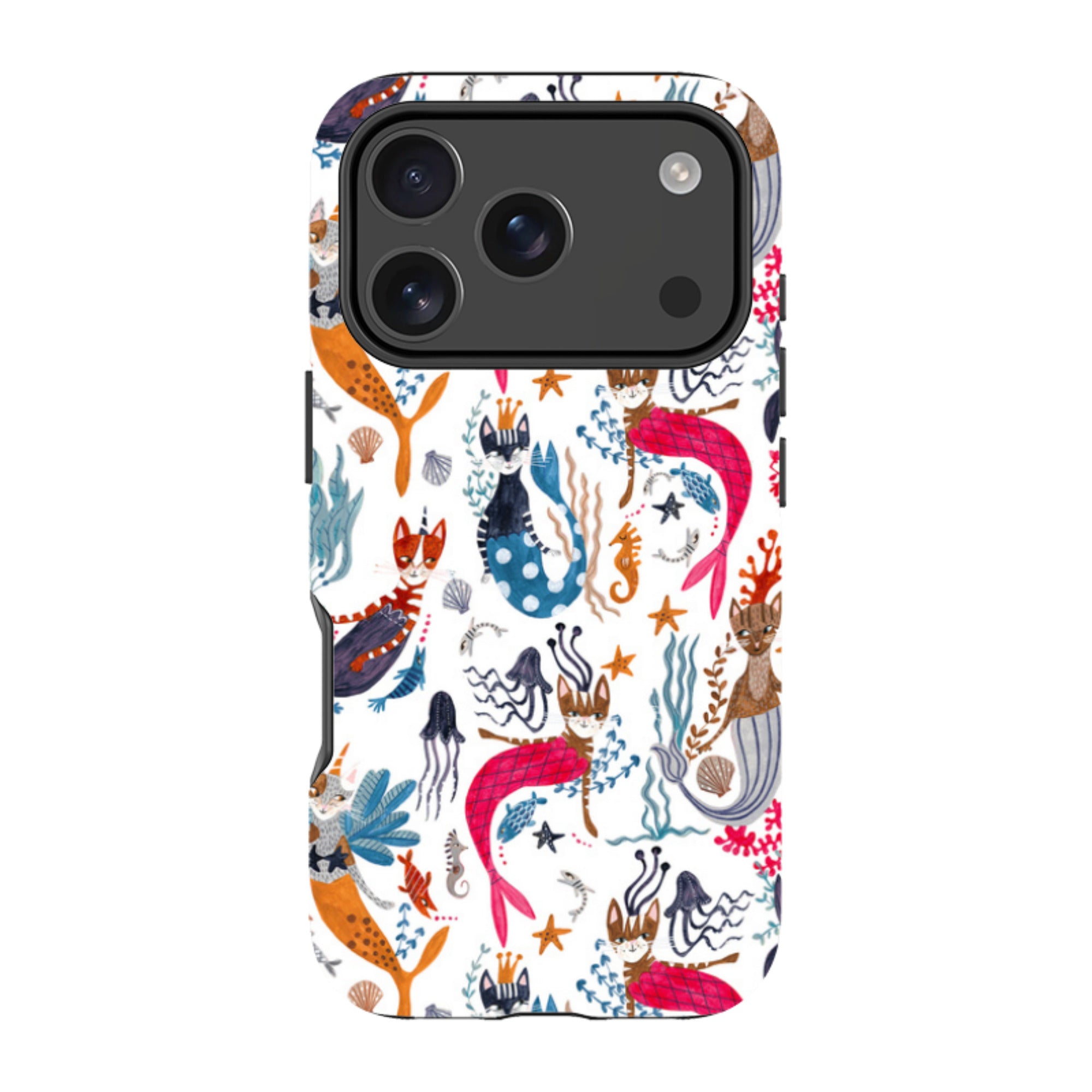 iPhone MagSafe Tough Case -  Cat-Fish By Caroline Bonne Muller