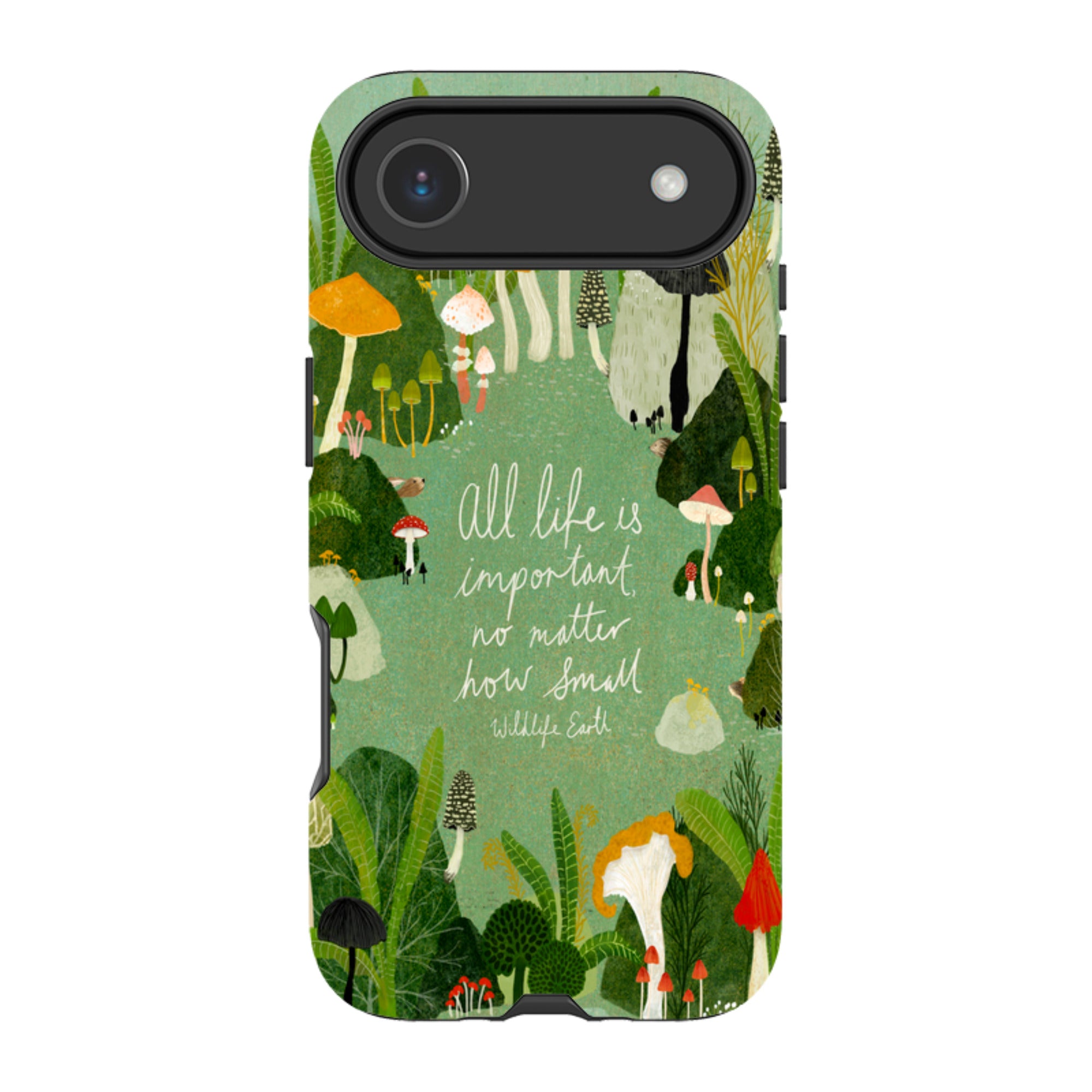 iPhone MagSafe Tough Case -  Wildlife Text By Katherine Quinn