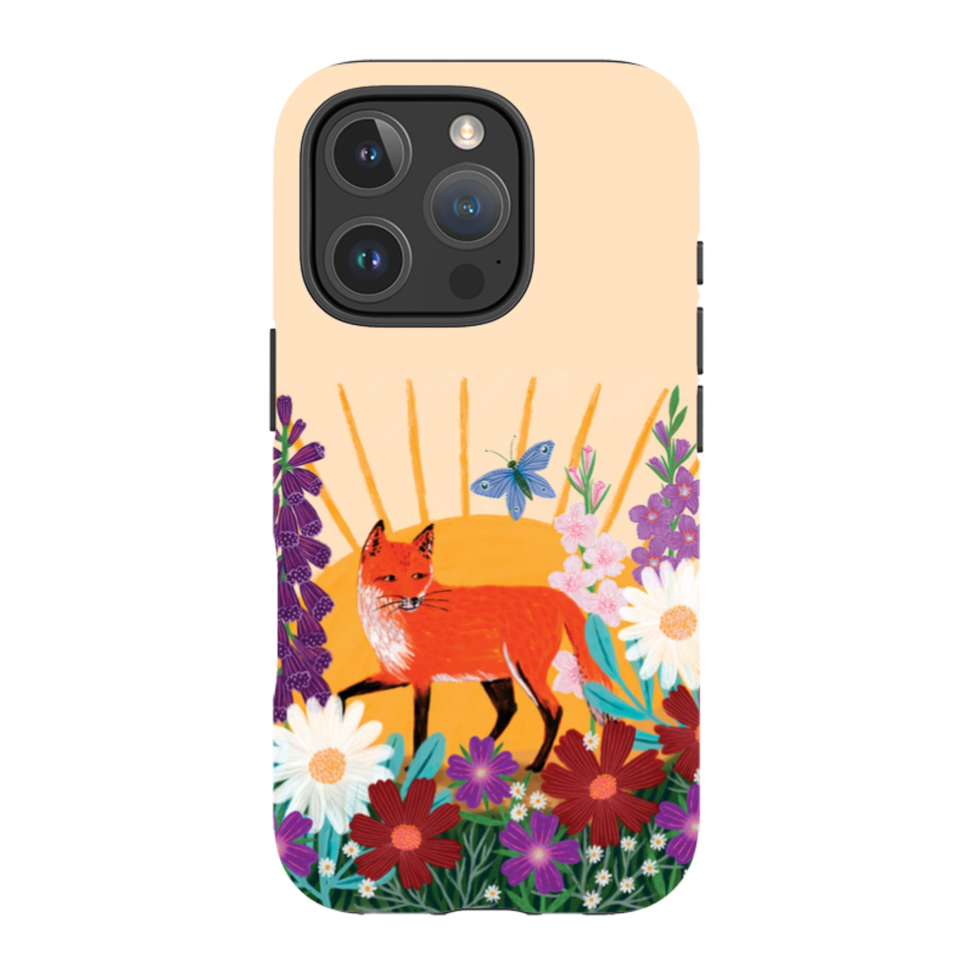 iPhone Tough Case - Summer Fox By Lee Foster Wilson