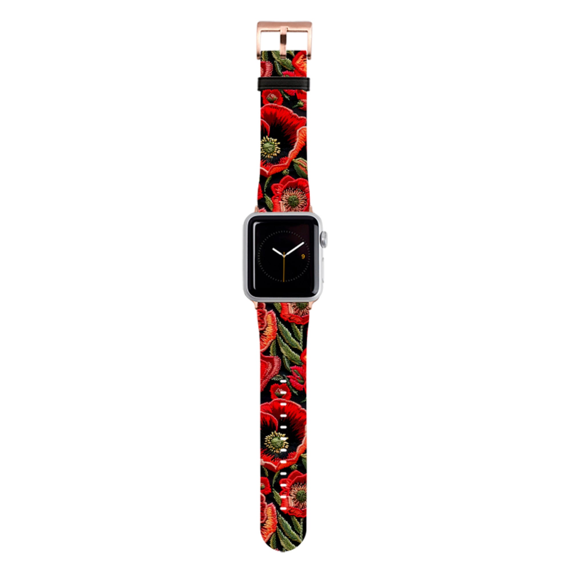 Poppy Love III Apple Watch Strap