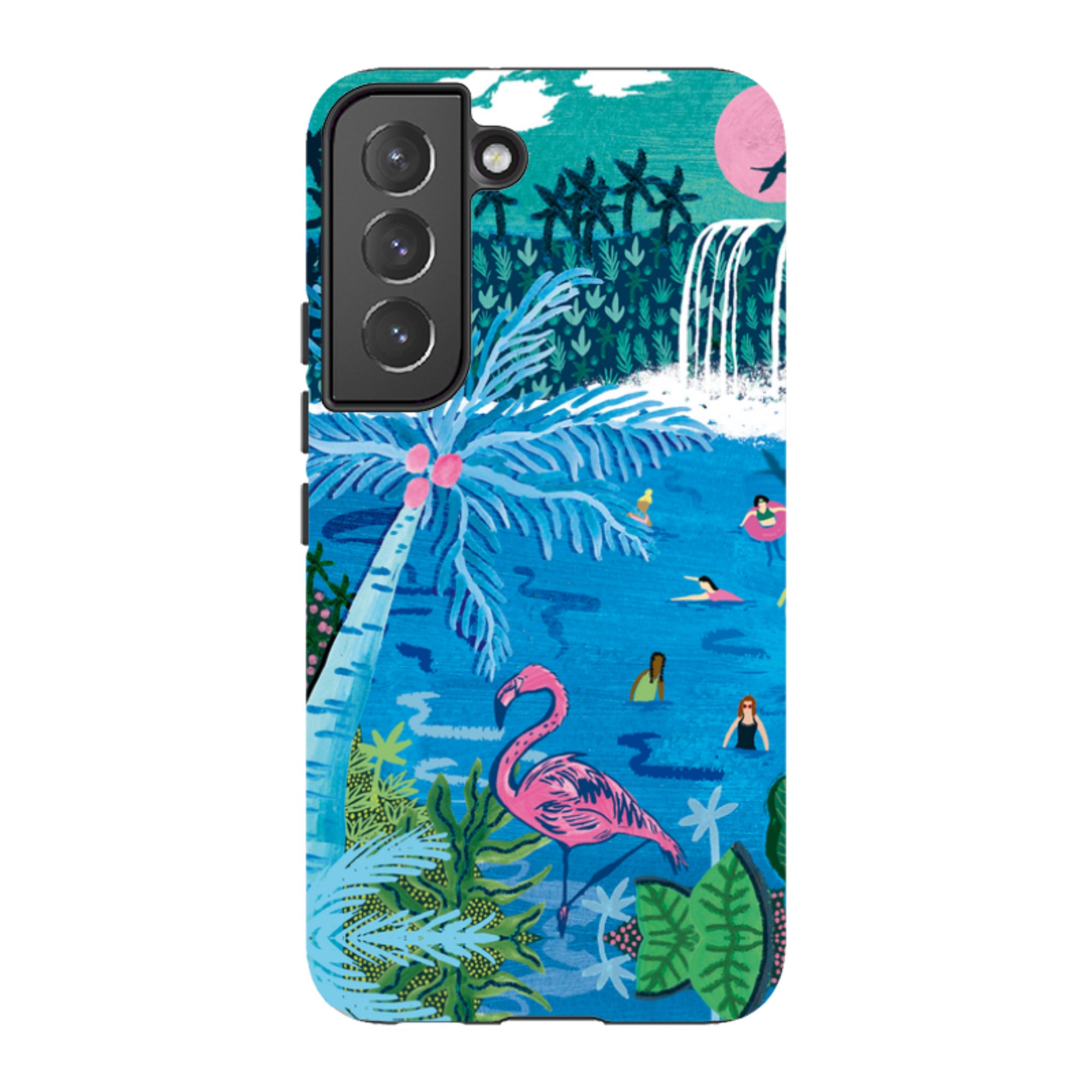 Samsung Tough  Case - Palm Pool III By Emma Frances Grant