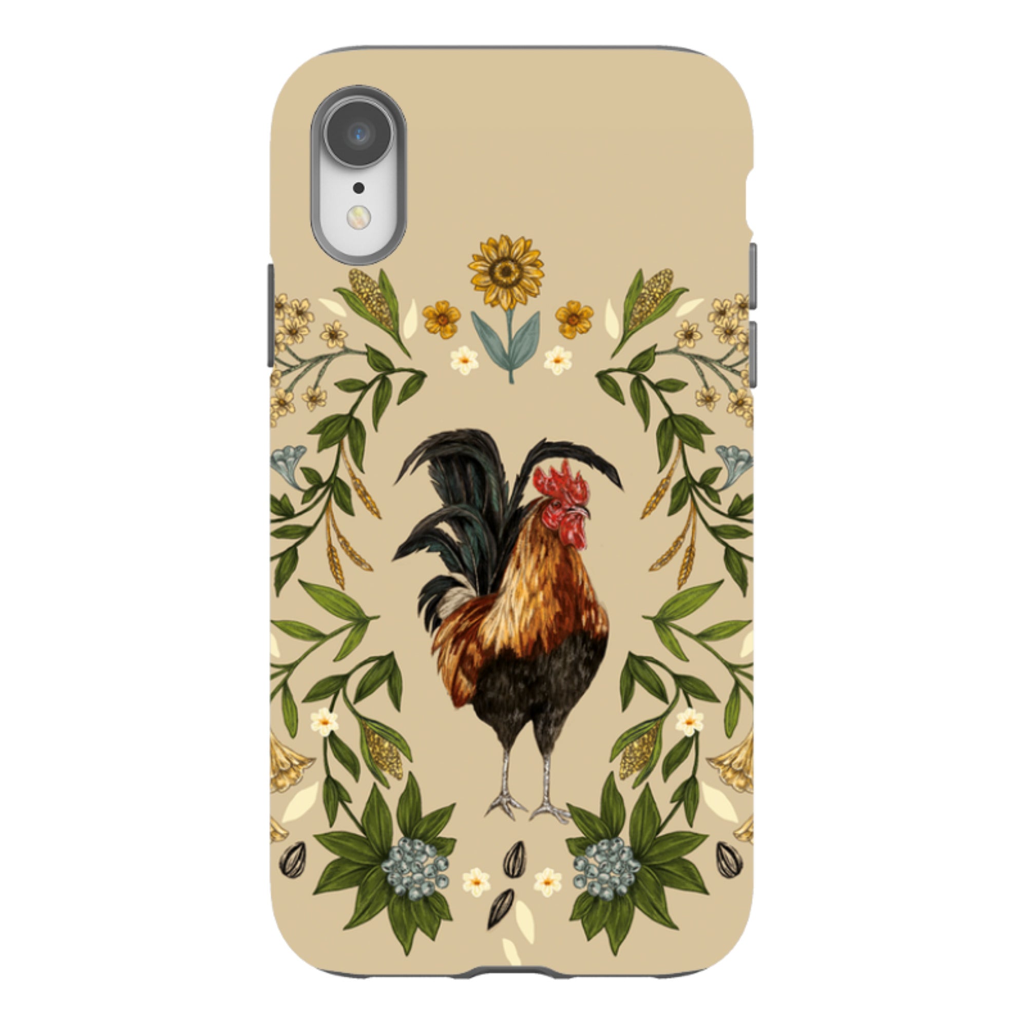 iPhone Tough Case - Rooster By Jade Mosinski
