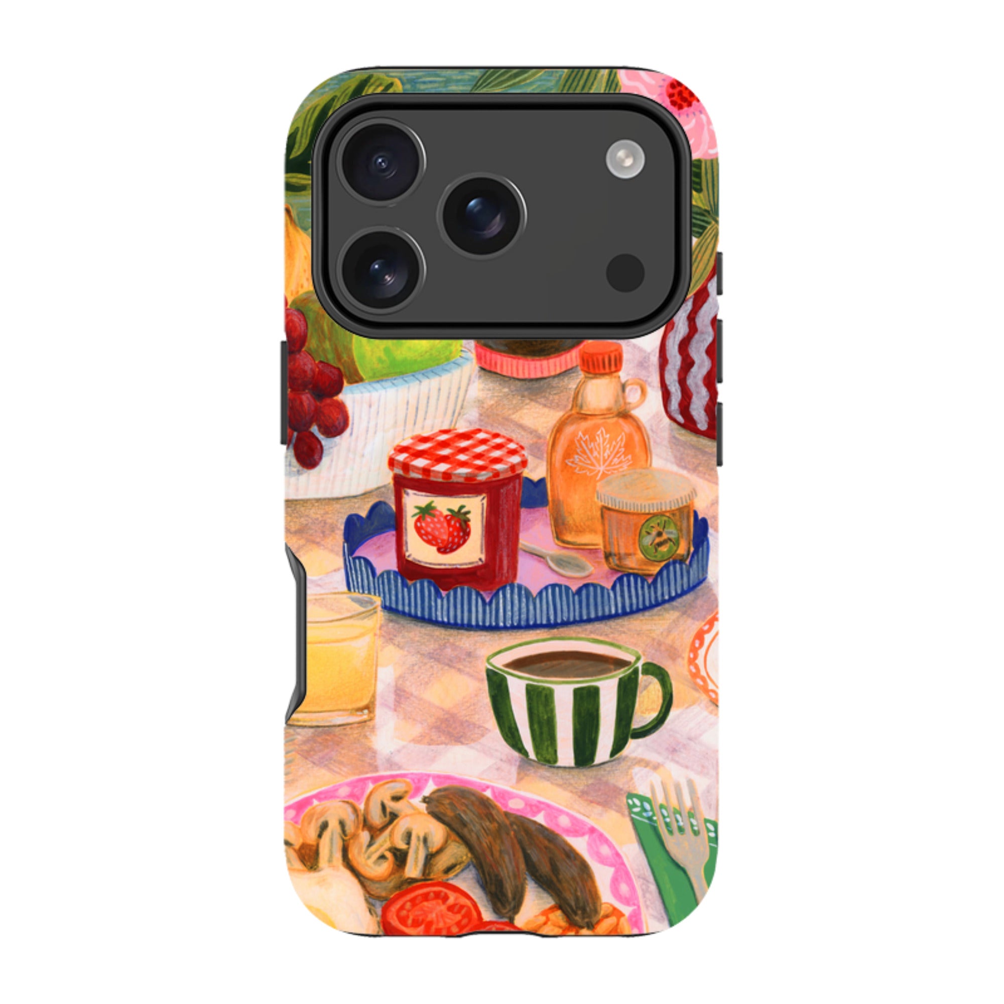 iPhone Tough Case - Holiday Breakfast By Lee Foster Wilson