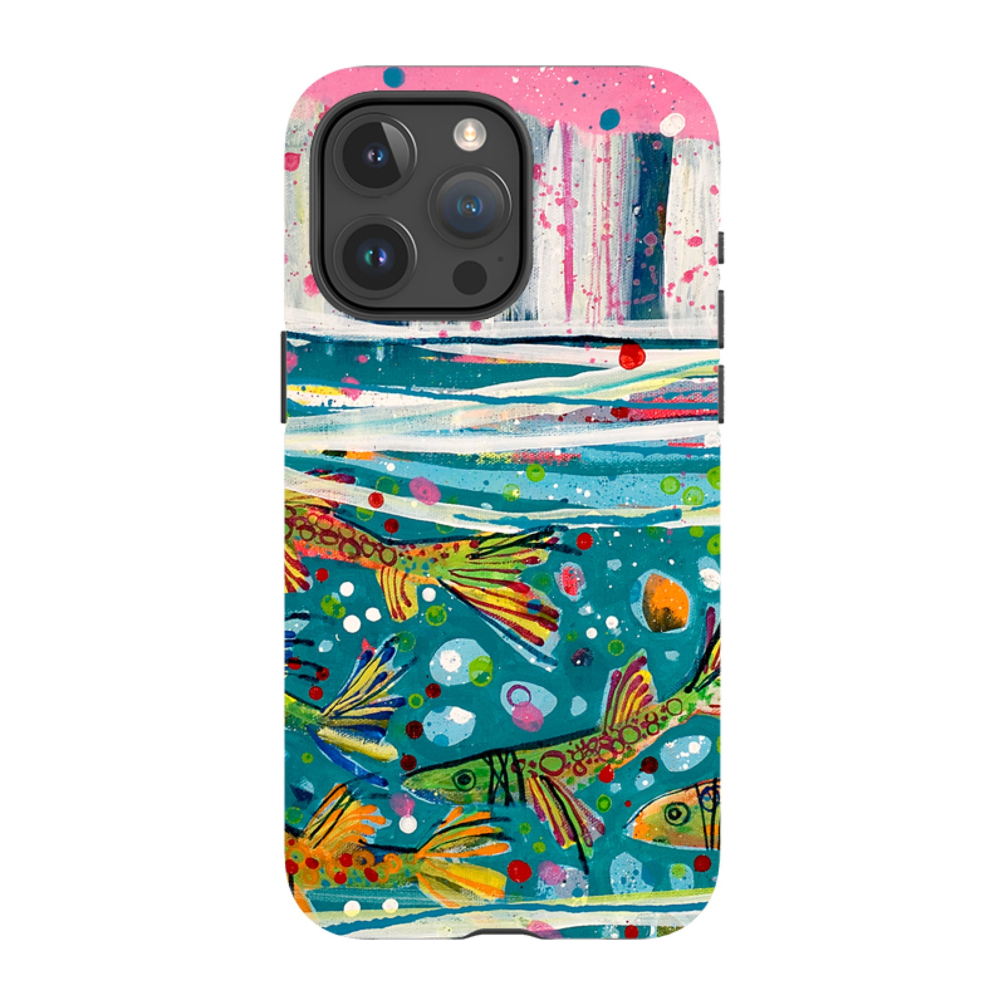 iPhone MagSafe Tough Case -  Something Fishy By Claire West
