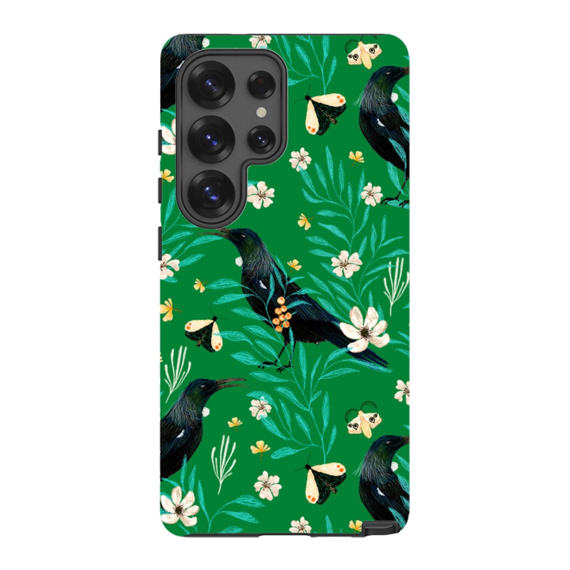 Samsung Tough Case - Tui Green By Katherine Quinn