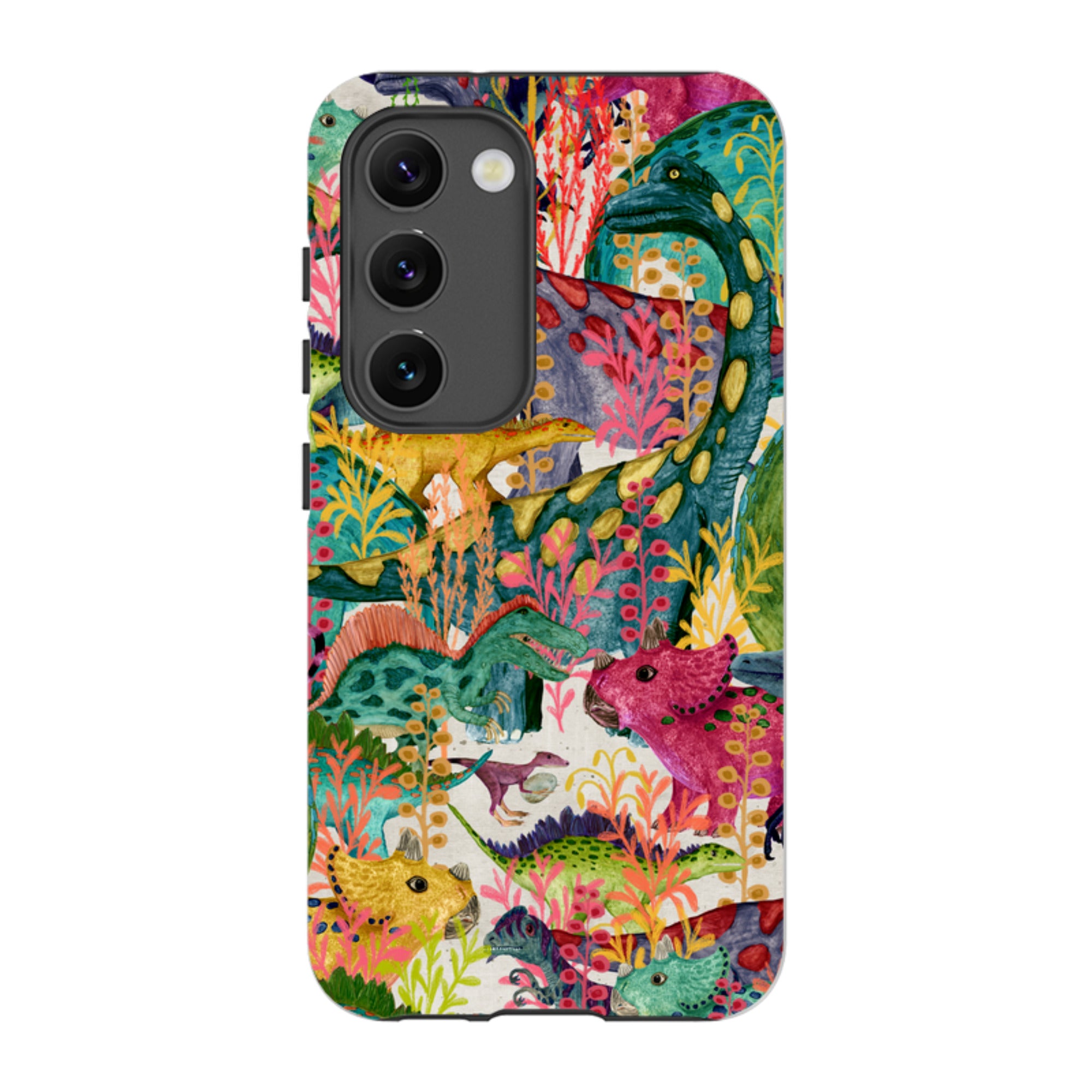 Samsung Tough Case - Dinosaur Jamboree By Katherine Quinn