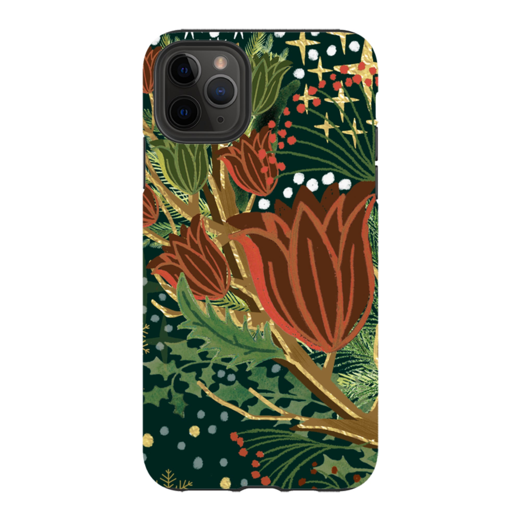 iPhone Tough Case - Winter Deer II By Emma Frances Grant