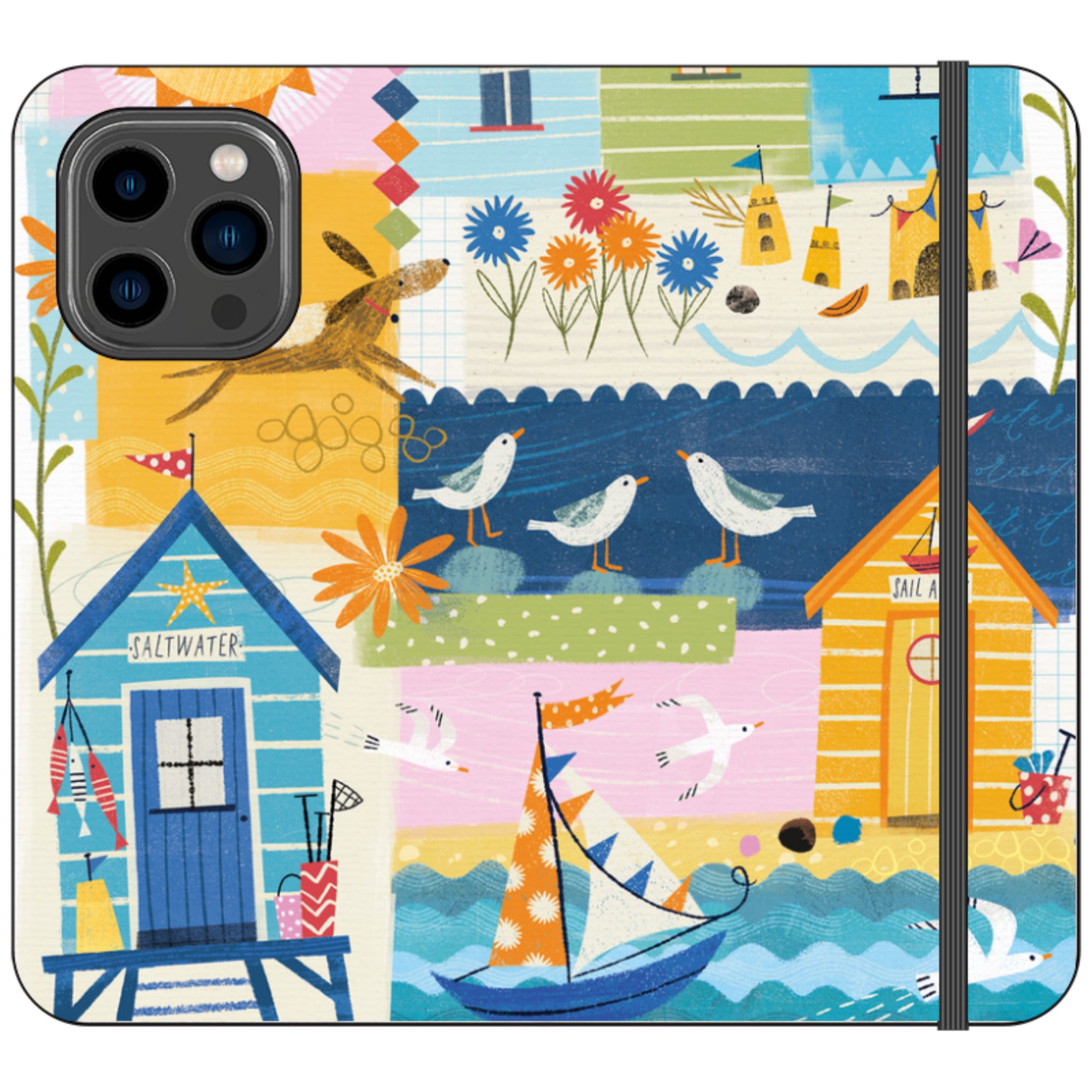Sunny Days Wallet Case By Ali Brookes